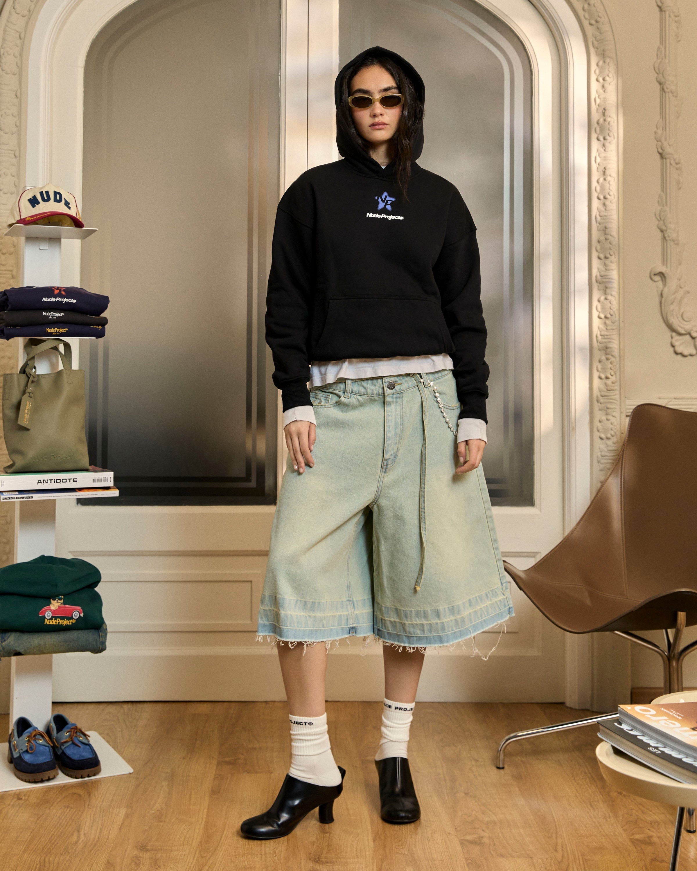 Sudadera Seoul Negra