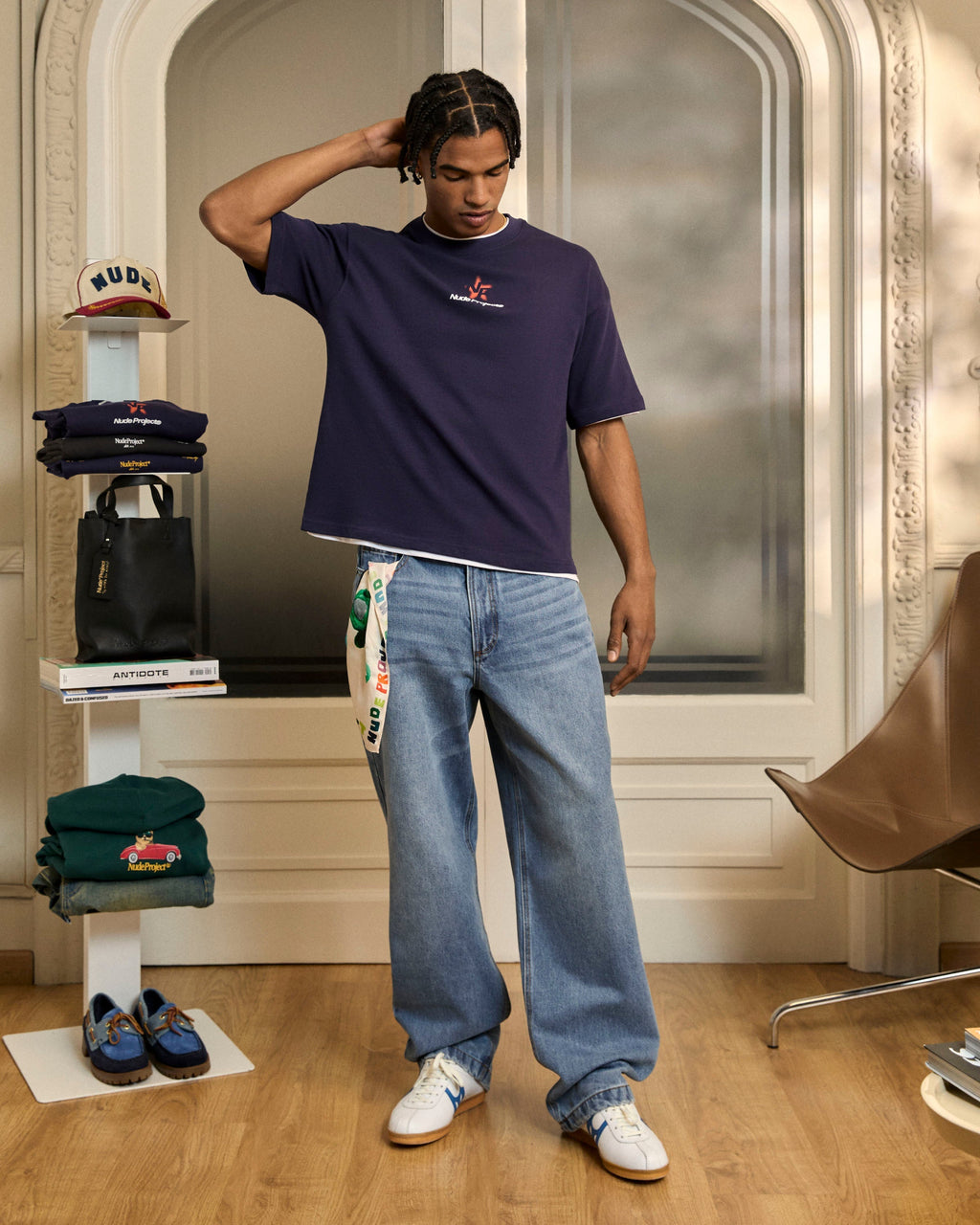 Camiseta Seoul Azul Marino