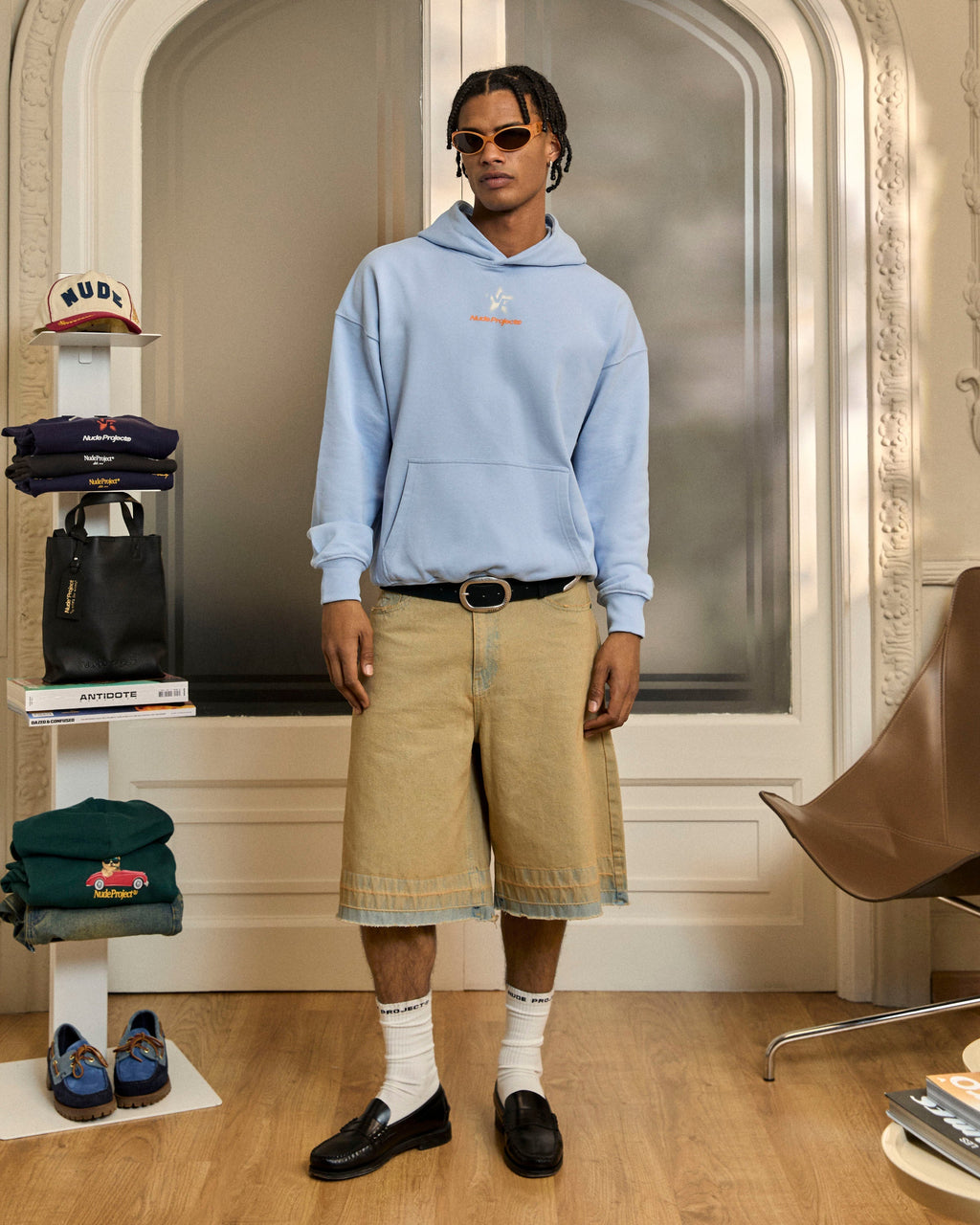 Sudadera Seoul Azul Cielo