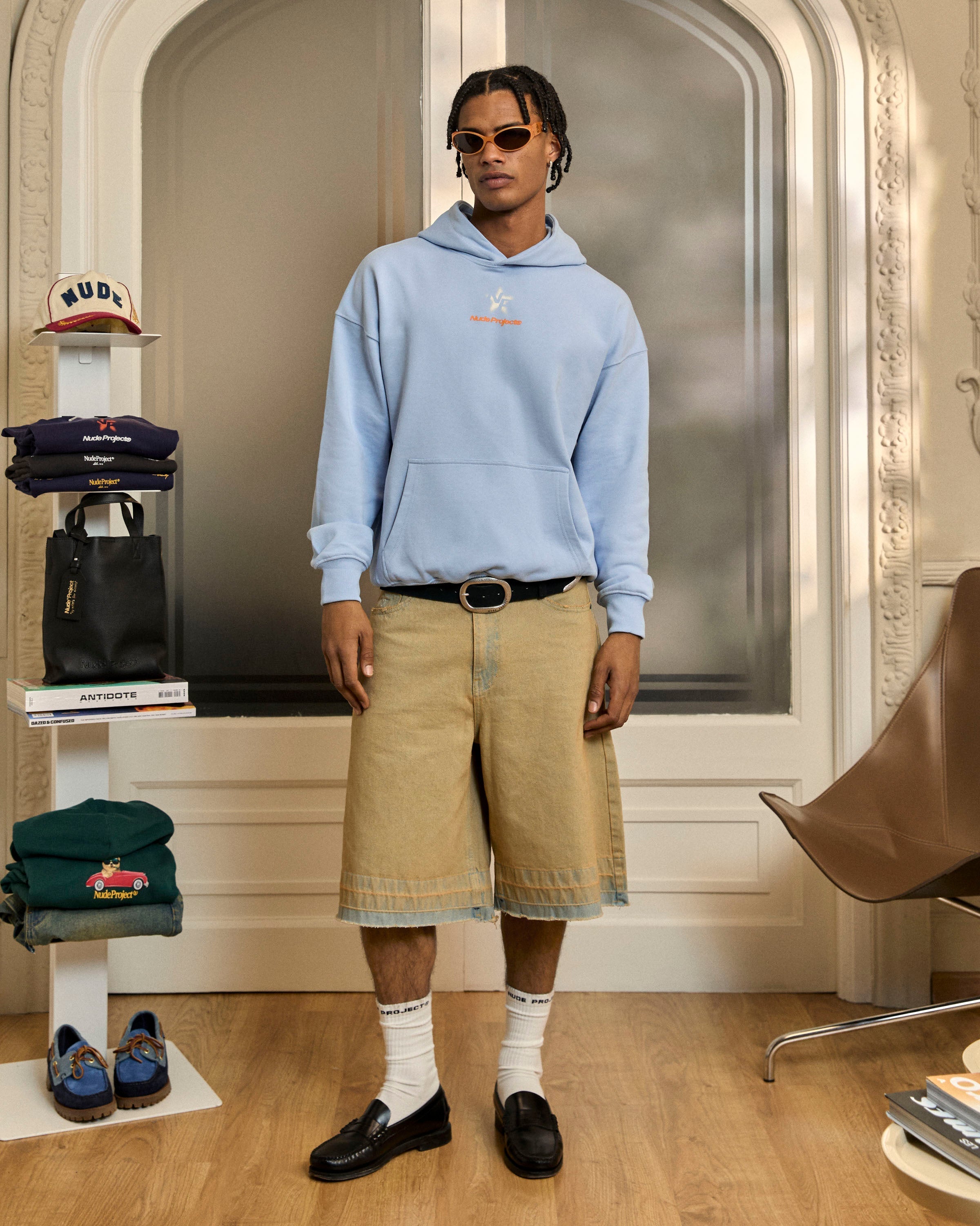 Sudadera Seoul Azul Cielo