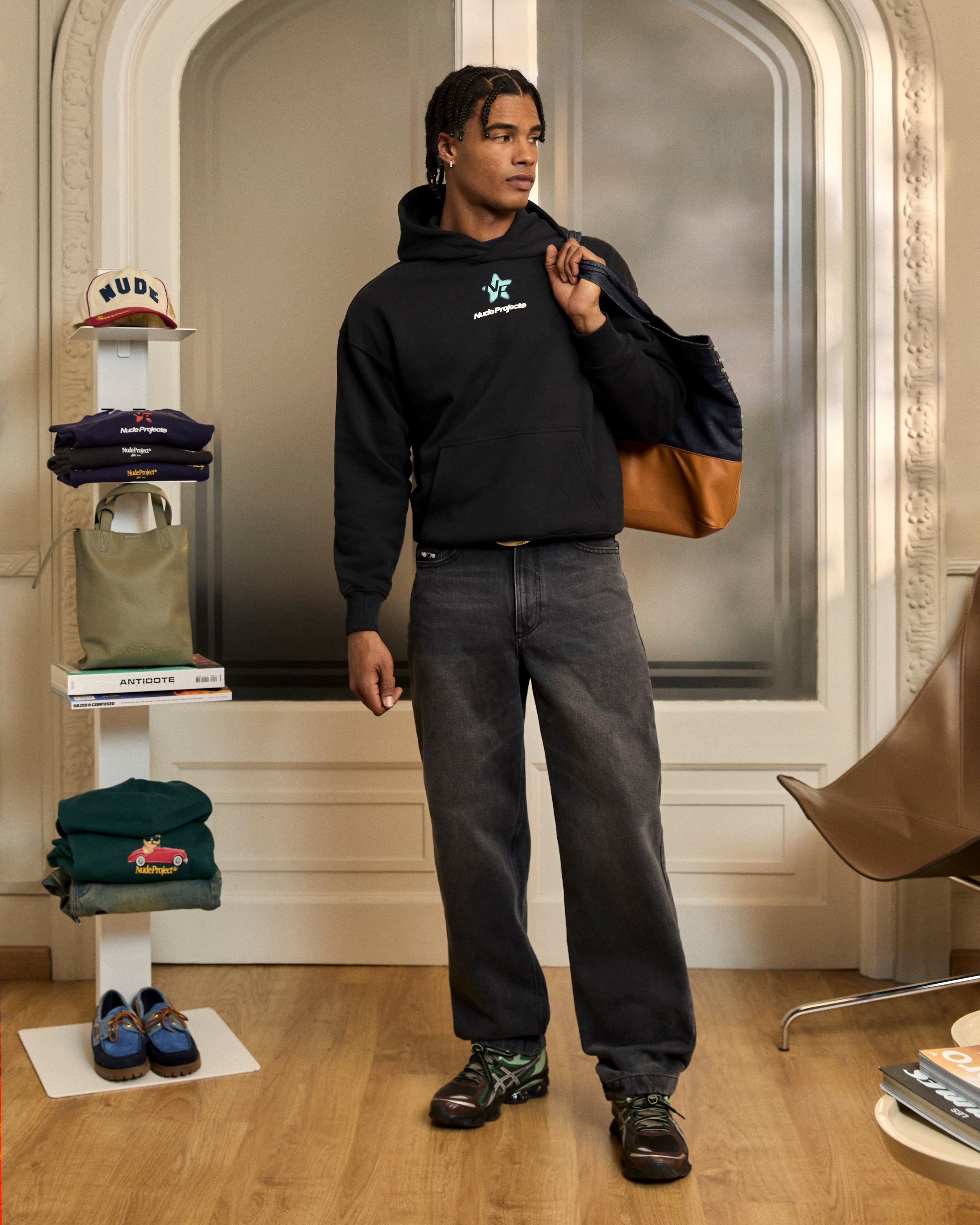 Sudadera Seoul Gris Oscuro