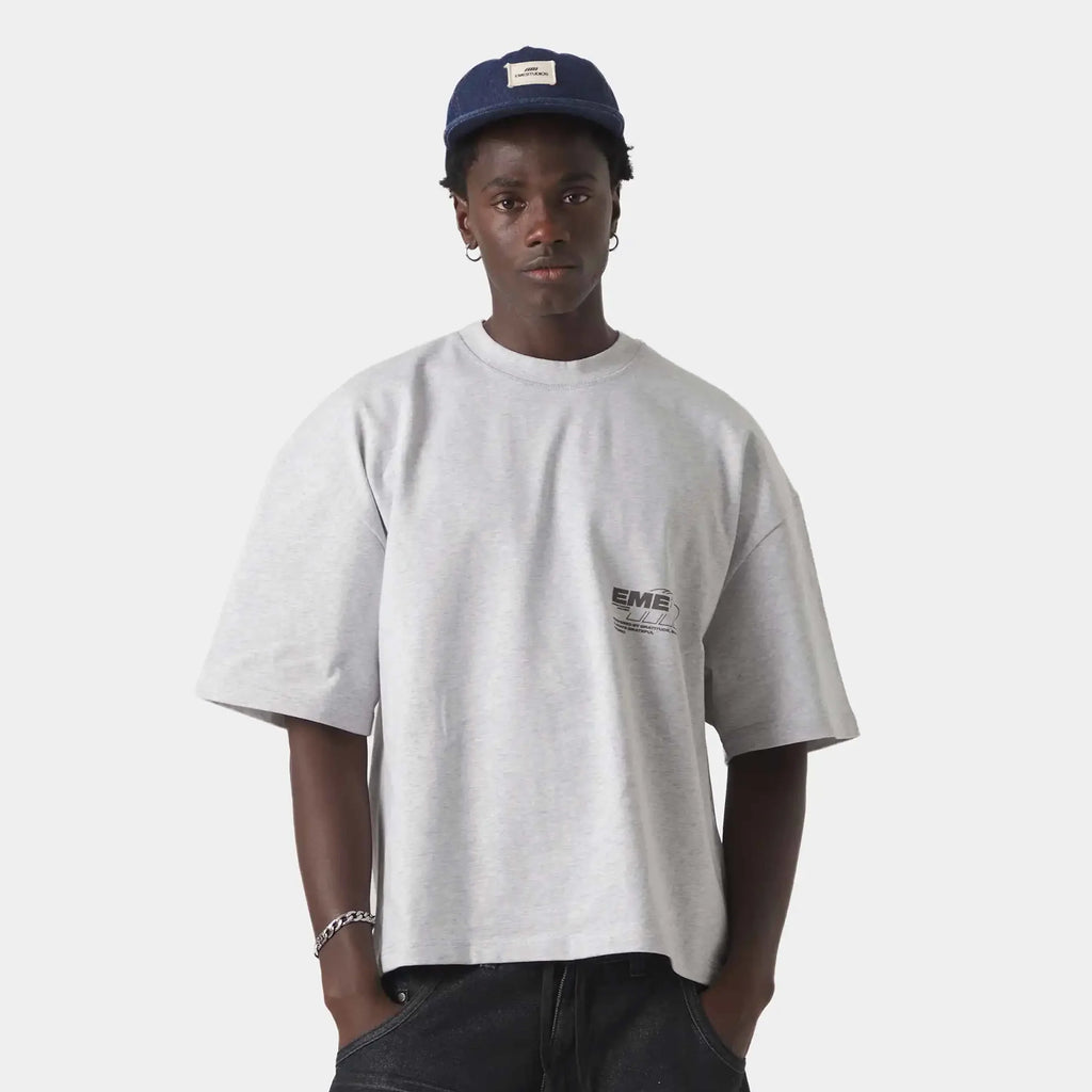 Breath Heather Grey Oversized Tee