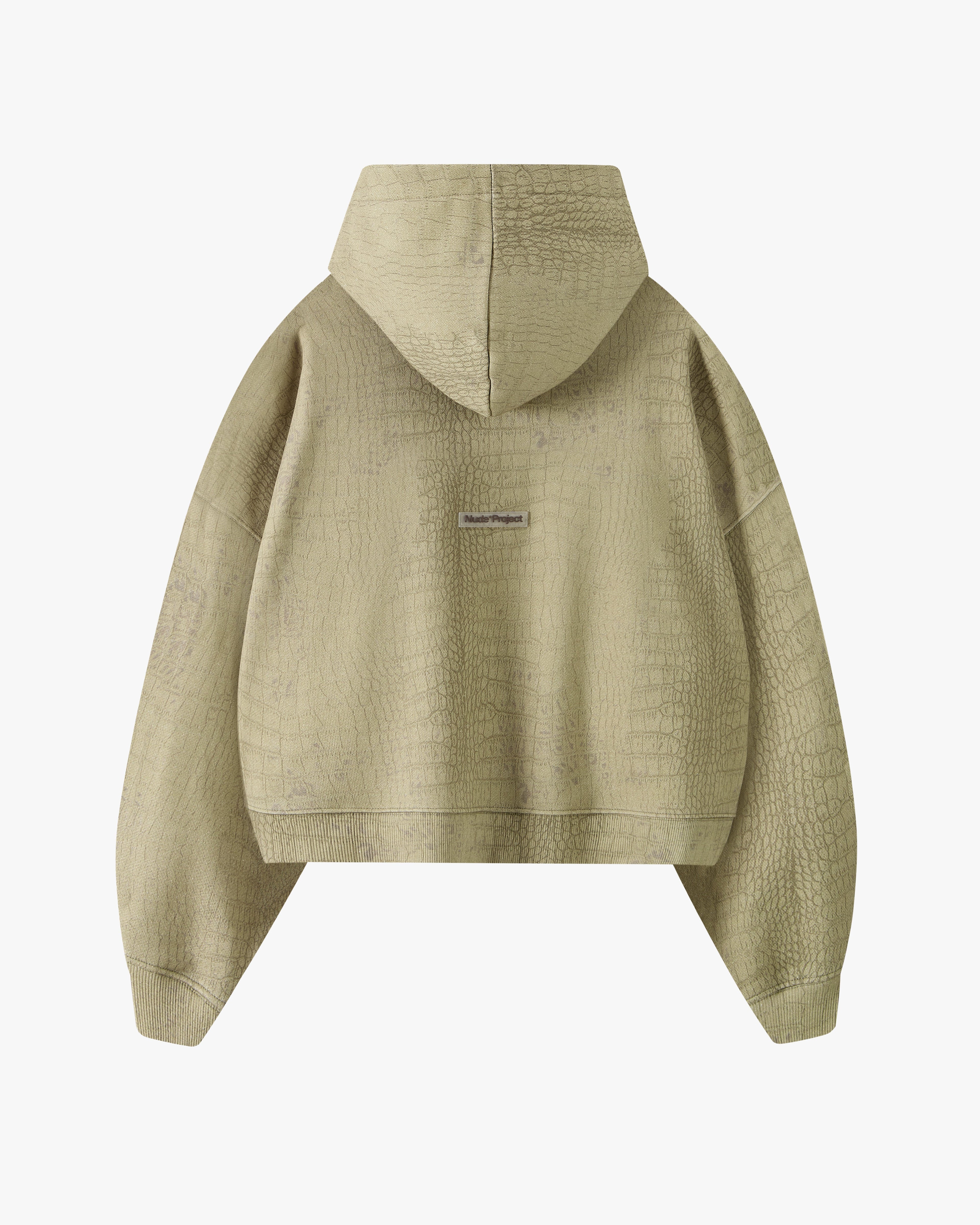Sudadera Croco Verde