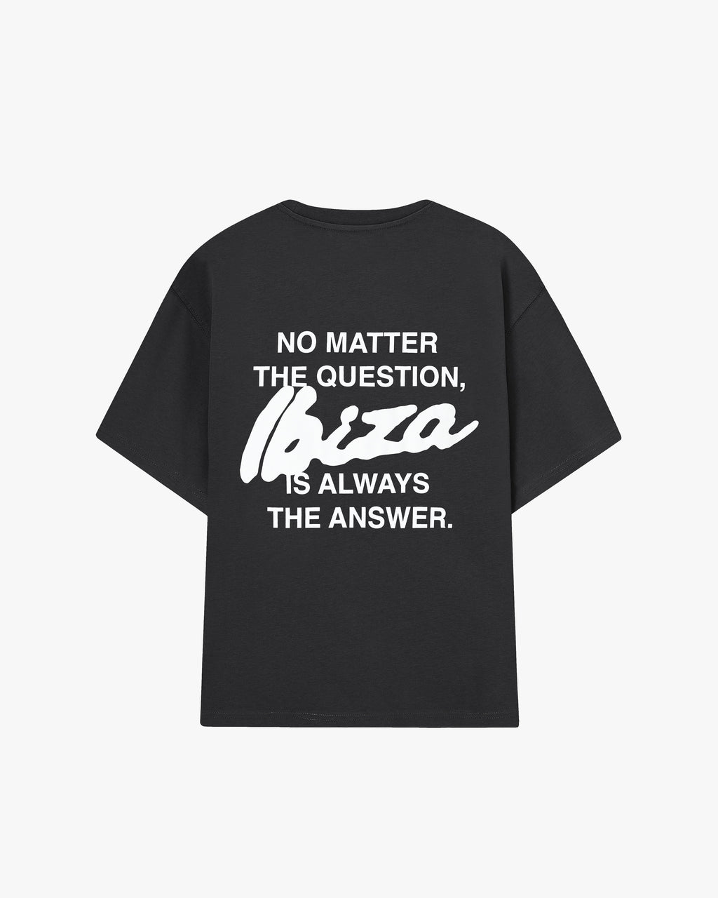 Camiseta Answer Gris Oscuro