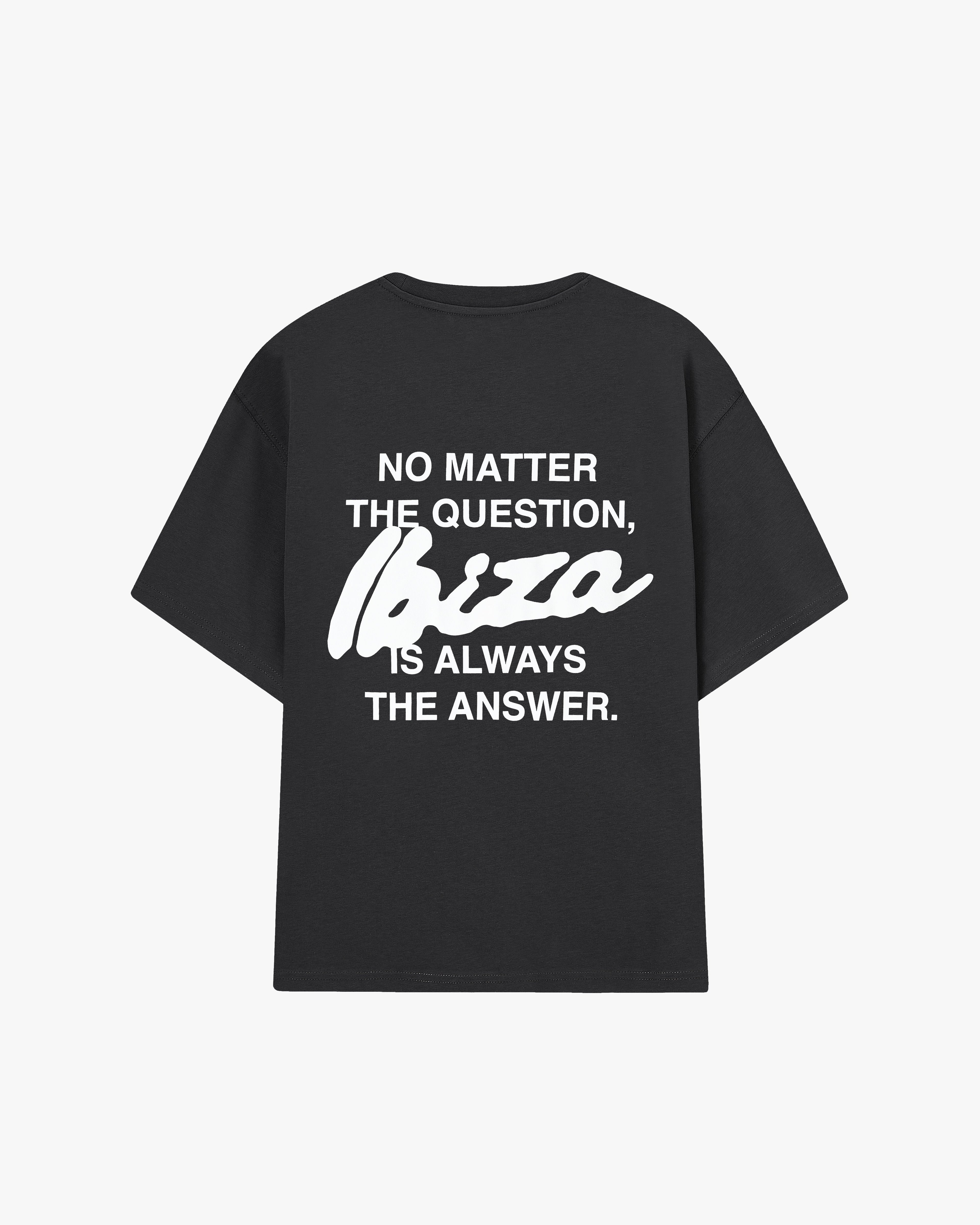 Camiseta Answer Gris Oscuro