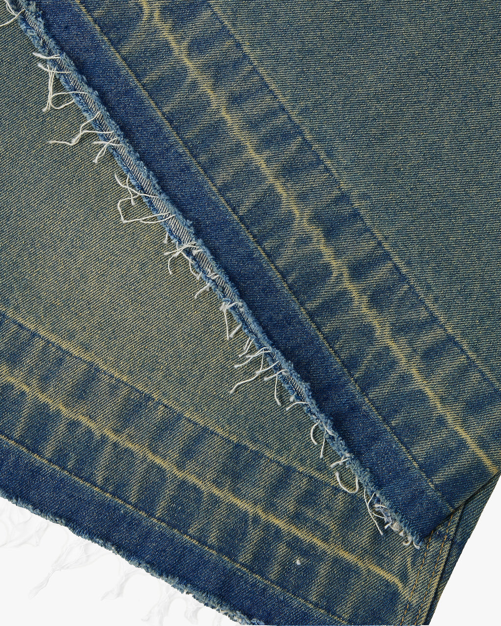 Pantalón Corto Baggy Indigo Old Denim