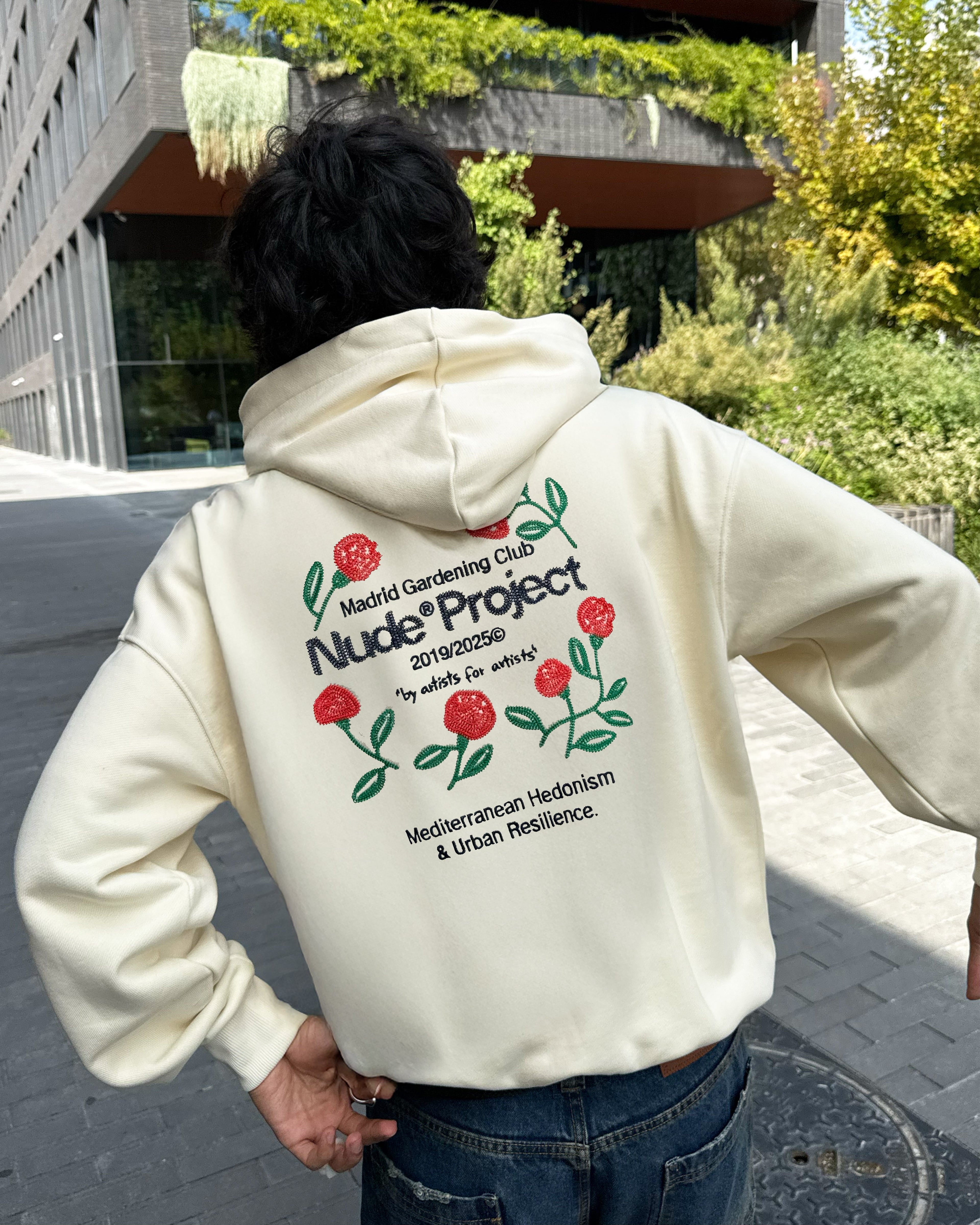 Garden Hoodie Marshmallow