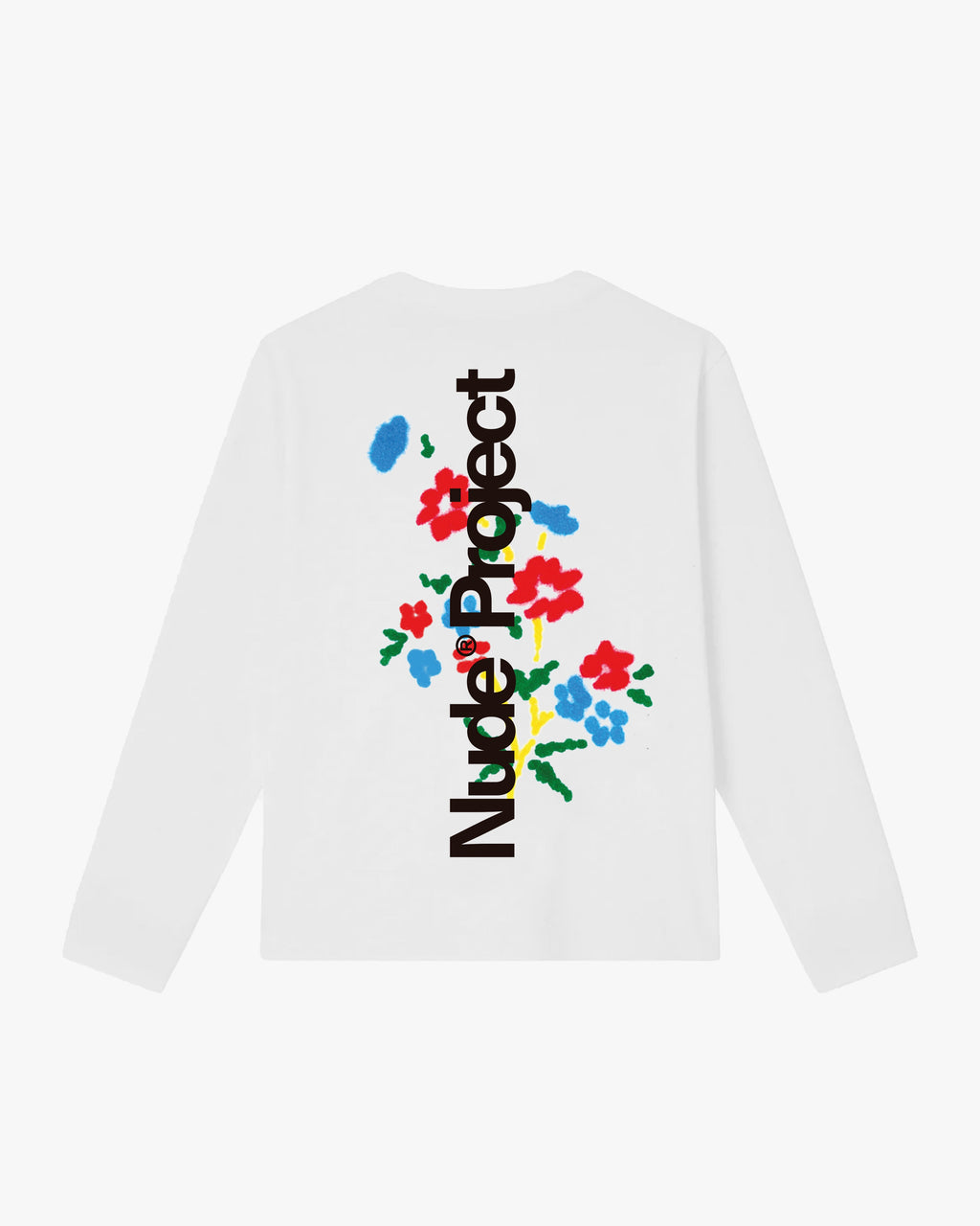 Camiseta Manga Larga Flower Stripe