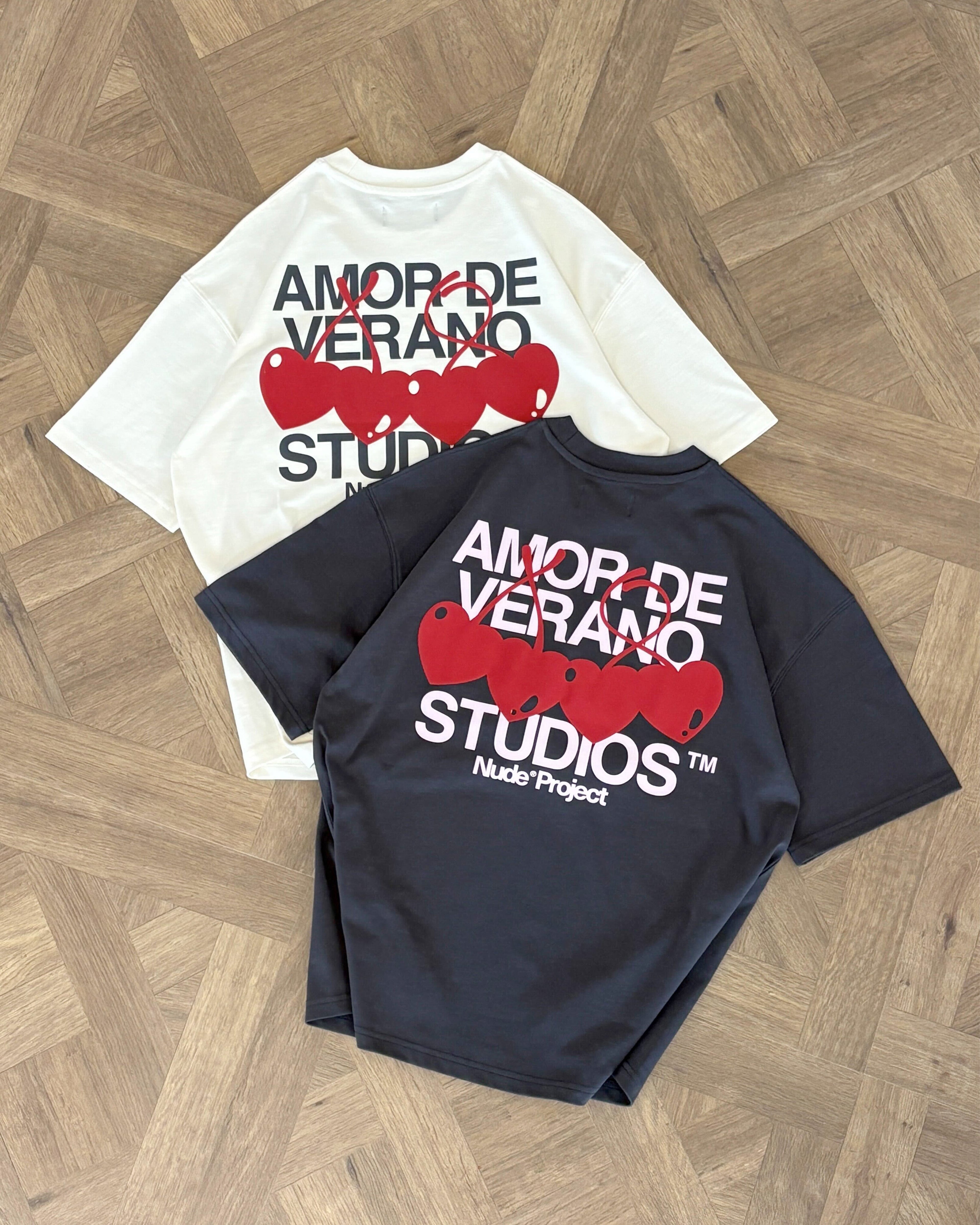 Camiseta Xoxo Blanco Crema