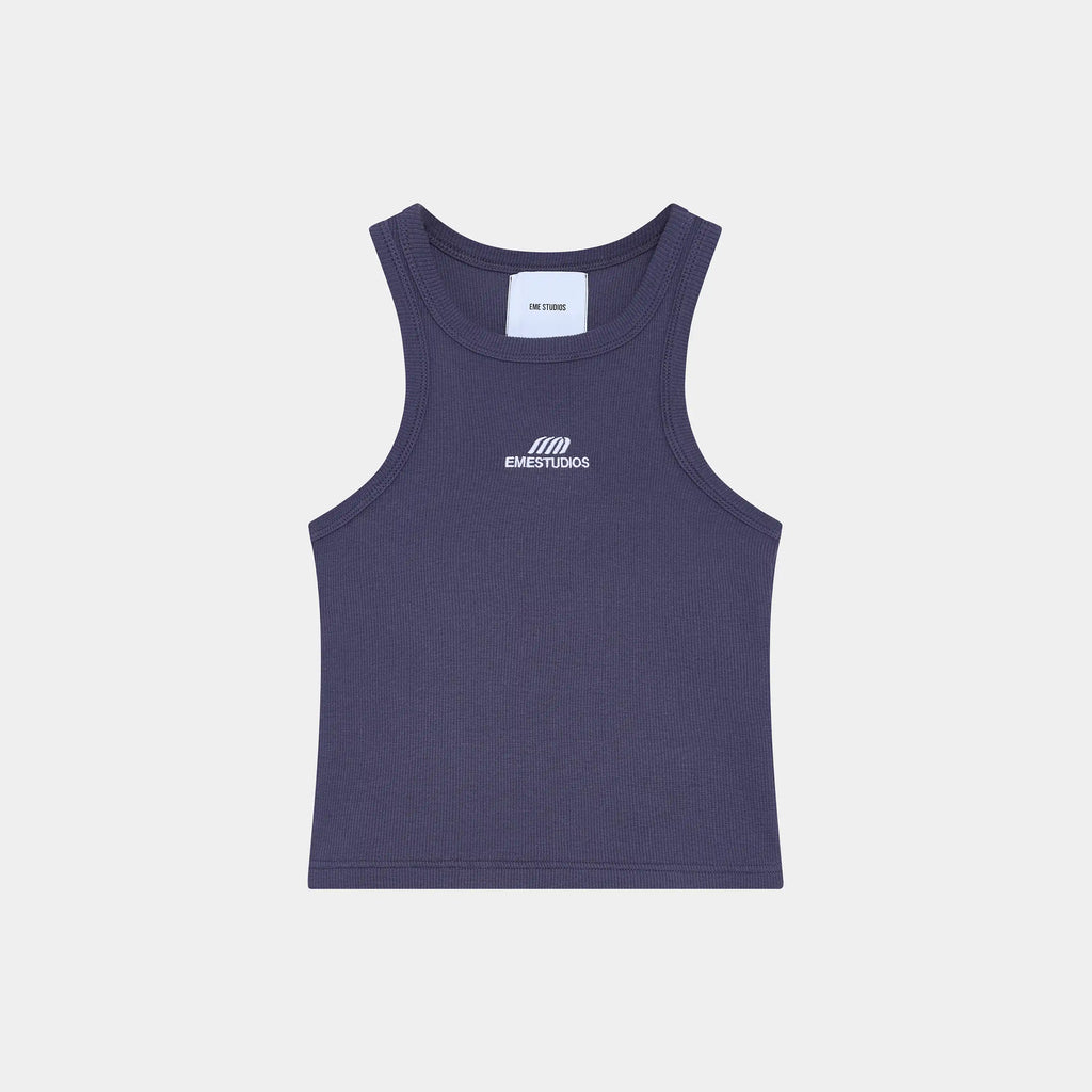 Tank Top Navy Woman