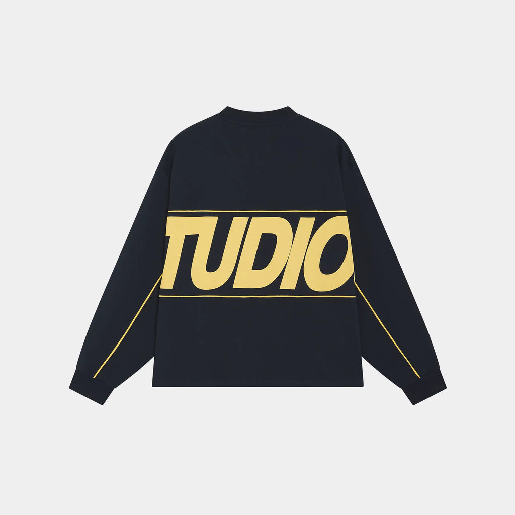 Crossline Navy Long Sleeve