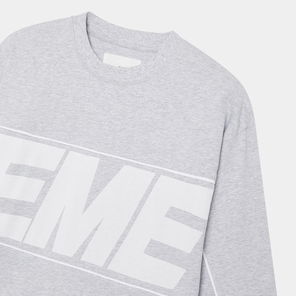 Crossline Heather Grey Long Sleeve