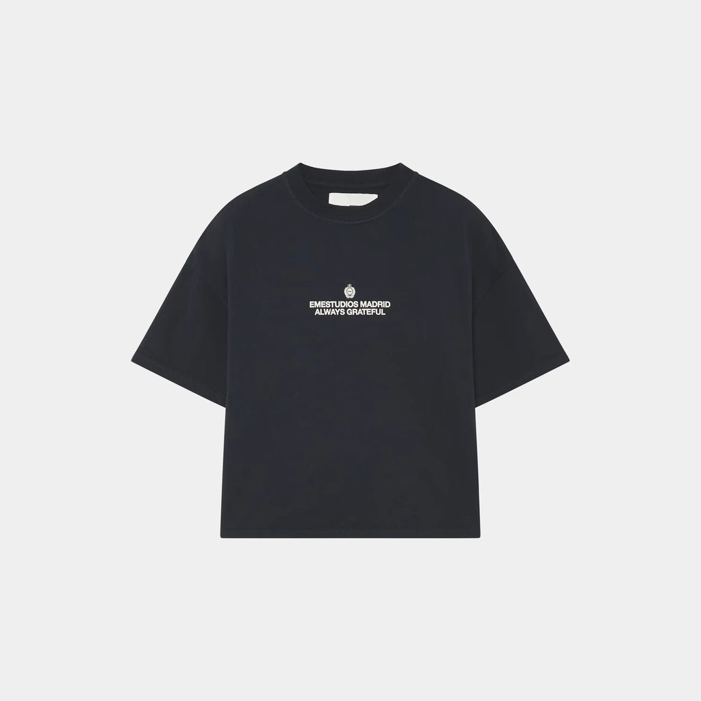 Powered Navy Oversized Tee
