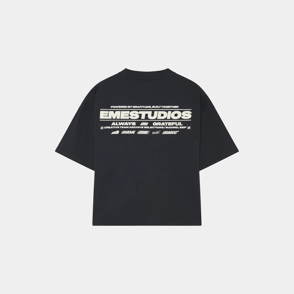 Powered Navy Oversized Tee