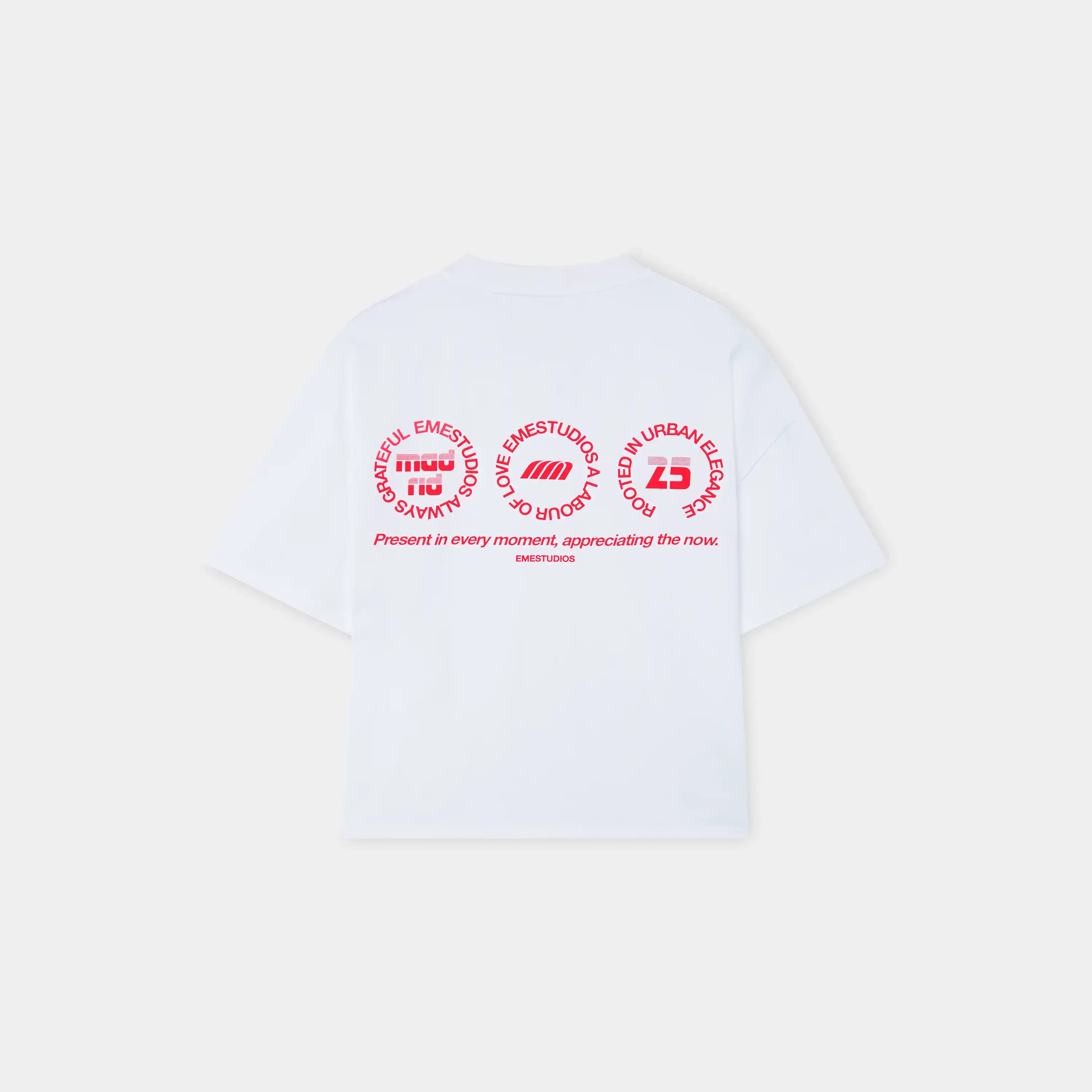 Stamp Pearl Oversized Tee