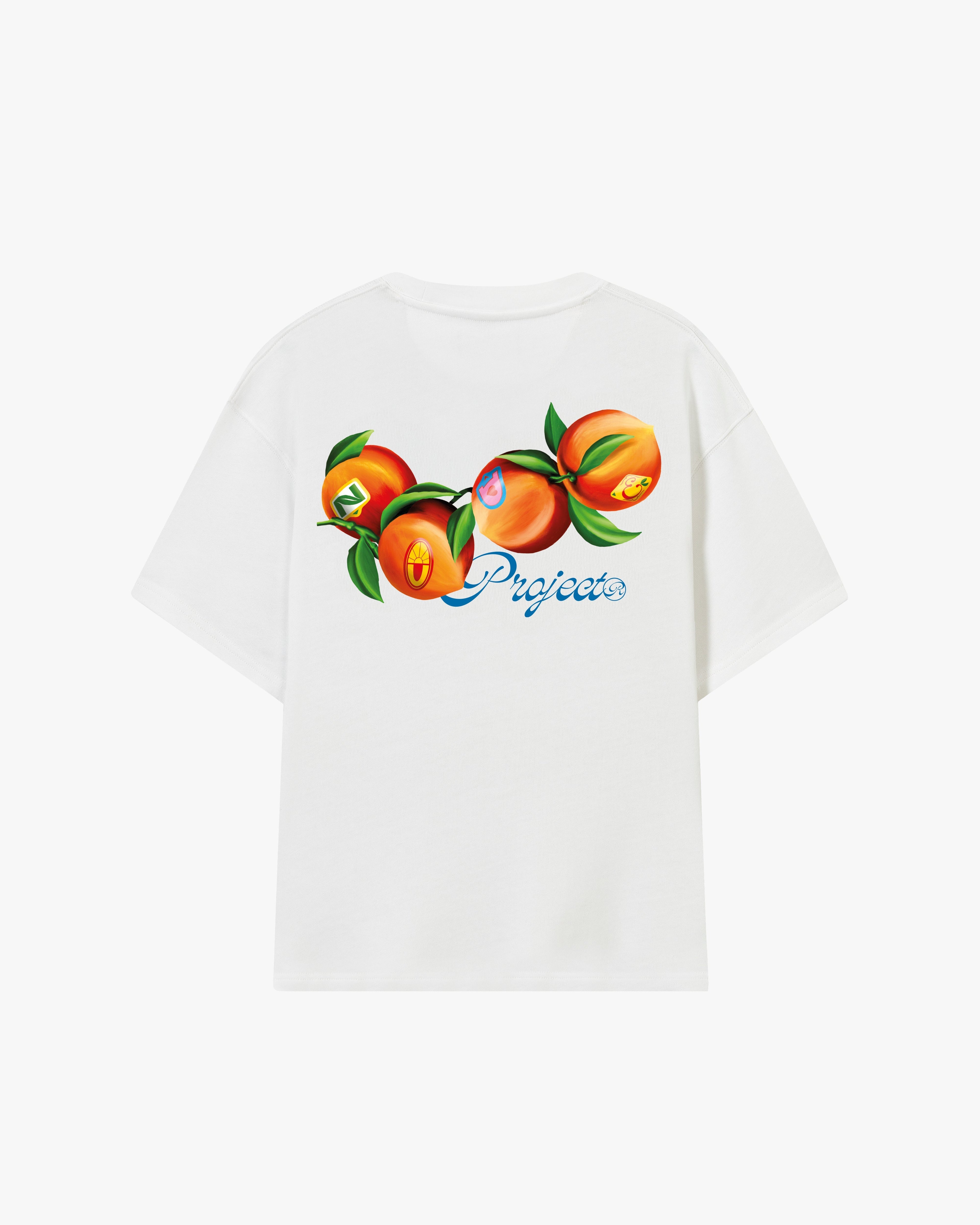 Camiseta Peach Blanca