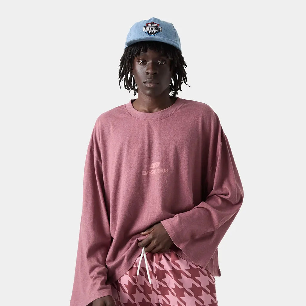 Cotten Burgundy Long Sleeve