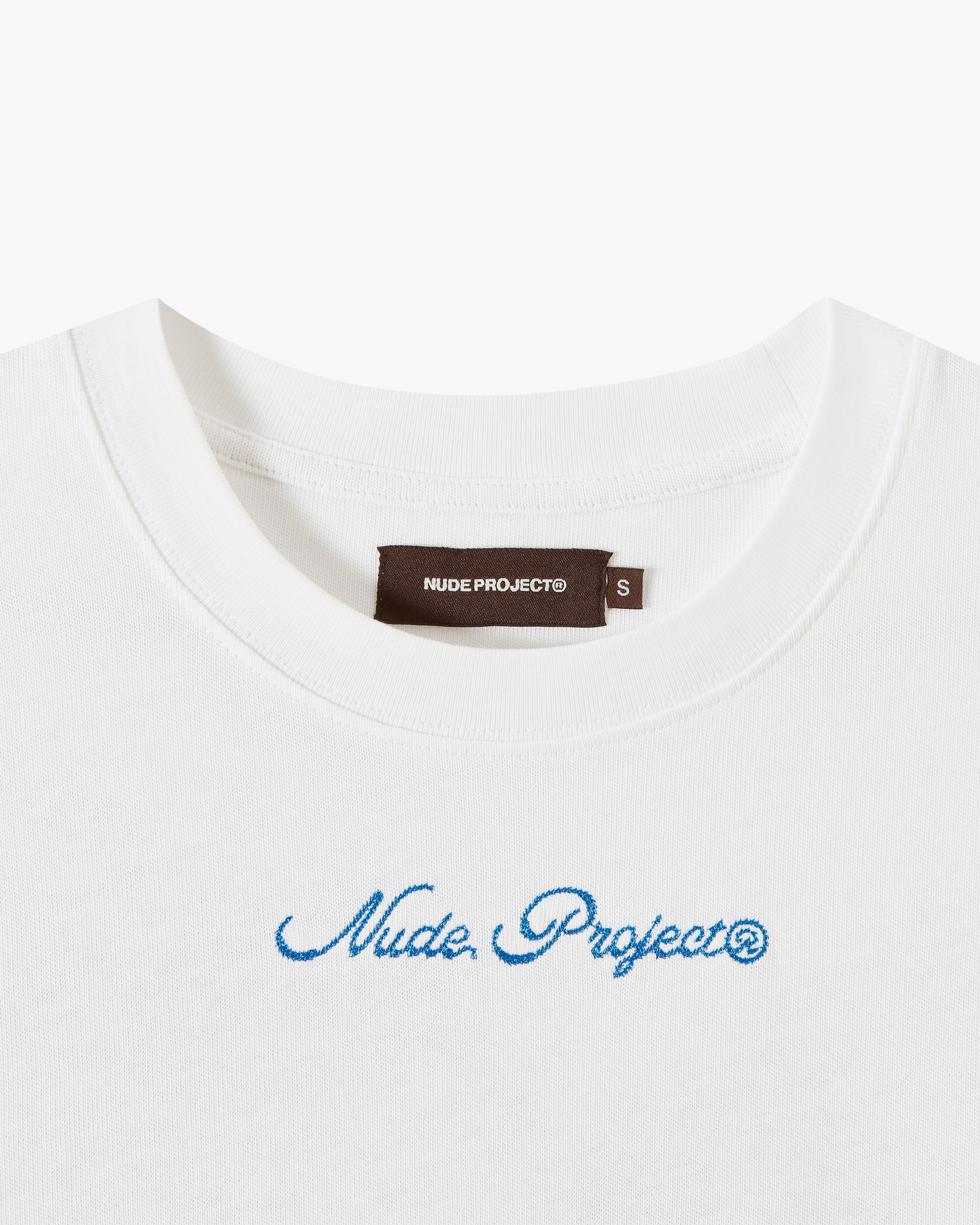 Camiseta Peach Blanca