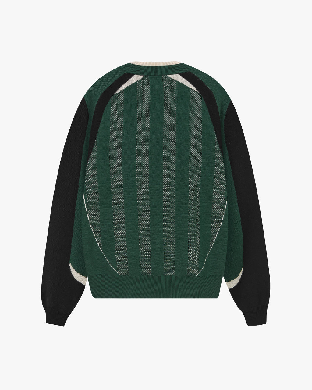 Grass Football Knit Sweater Green