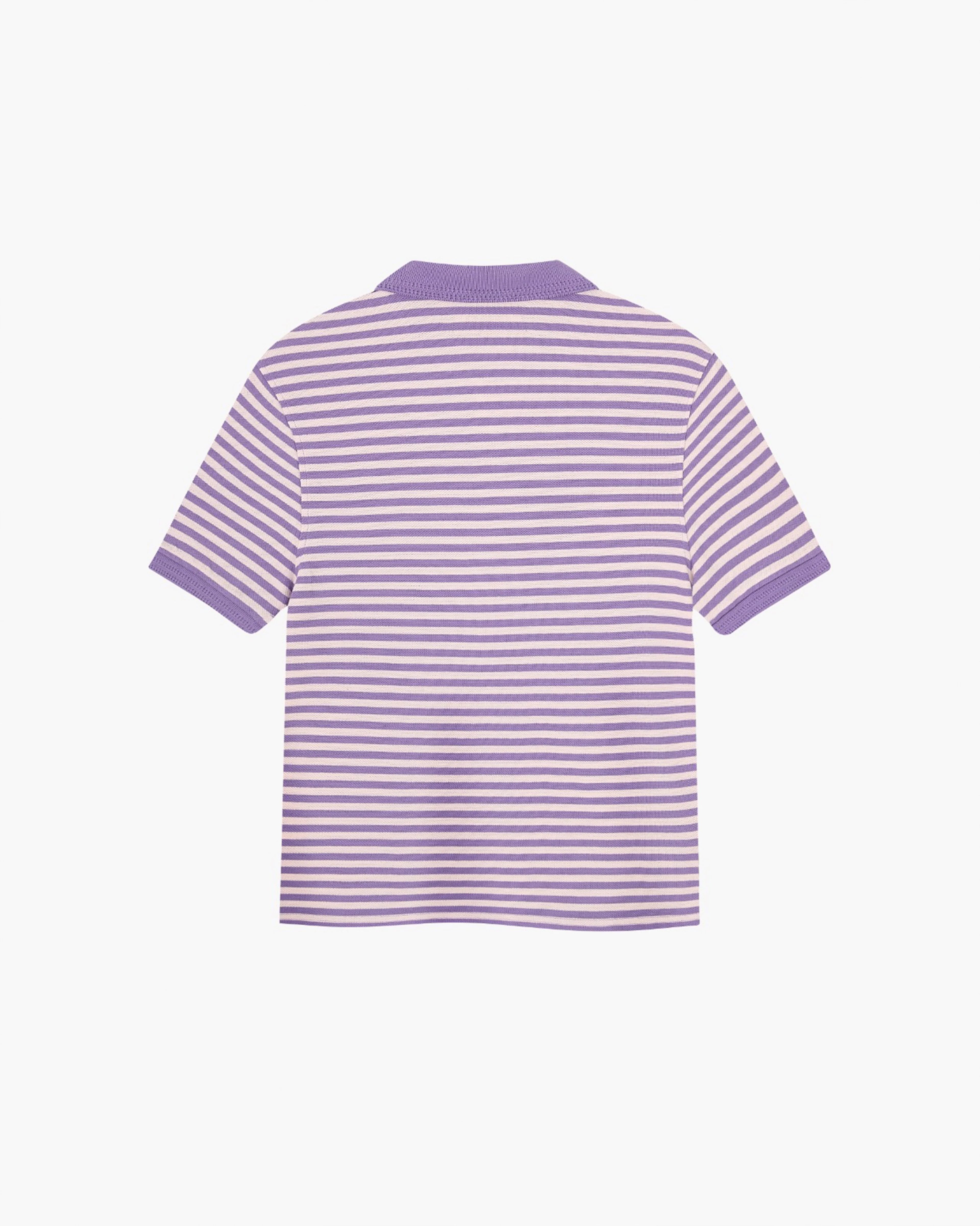 Polo Apple Crew Stripes Lila