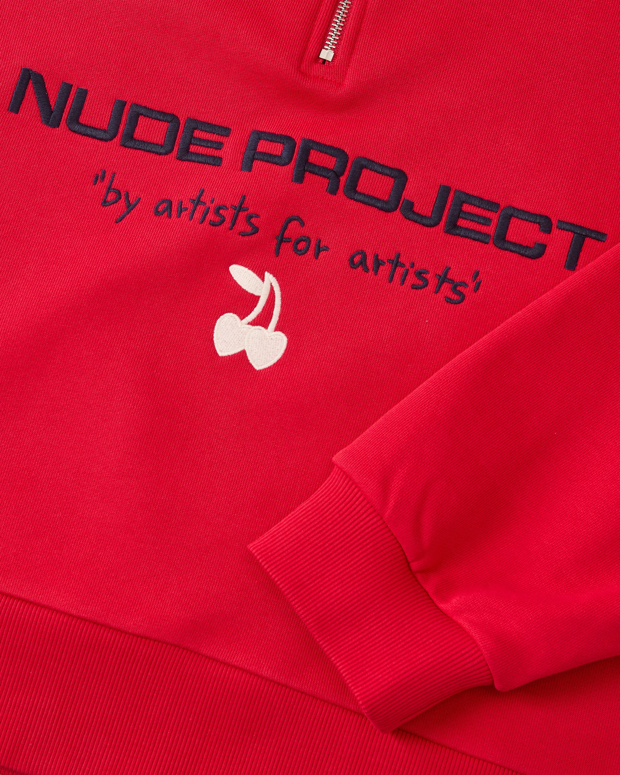 Sport Quarter-Zip Red