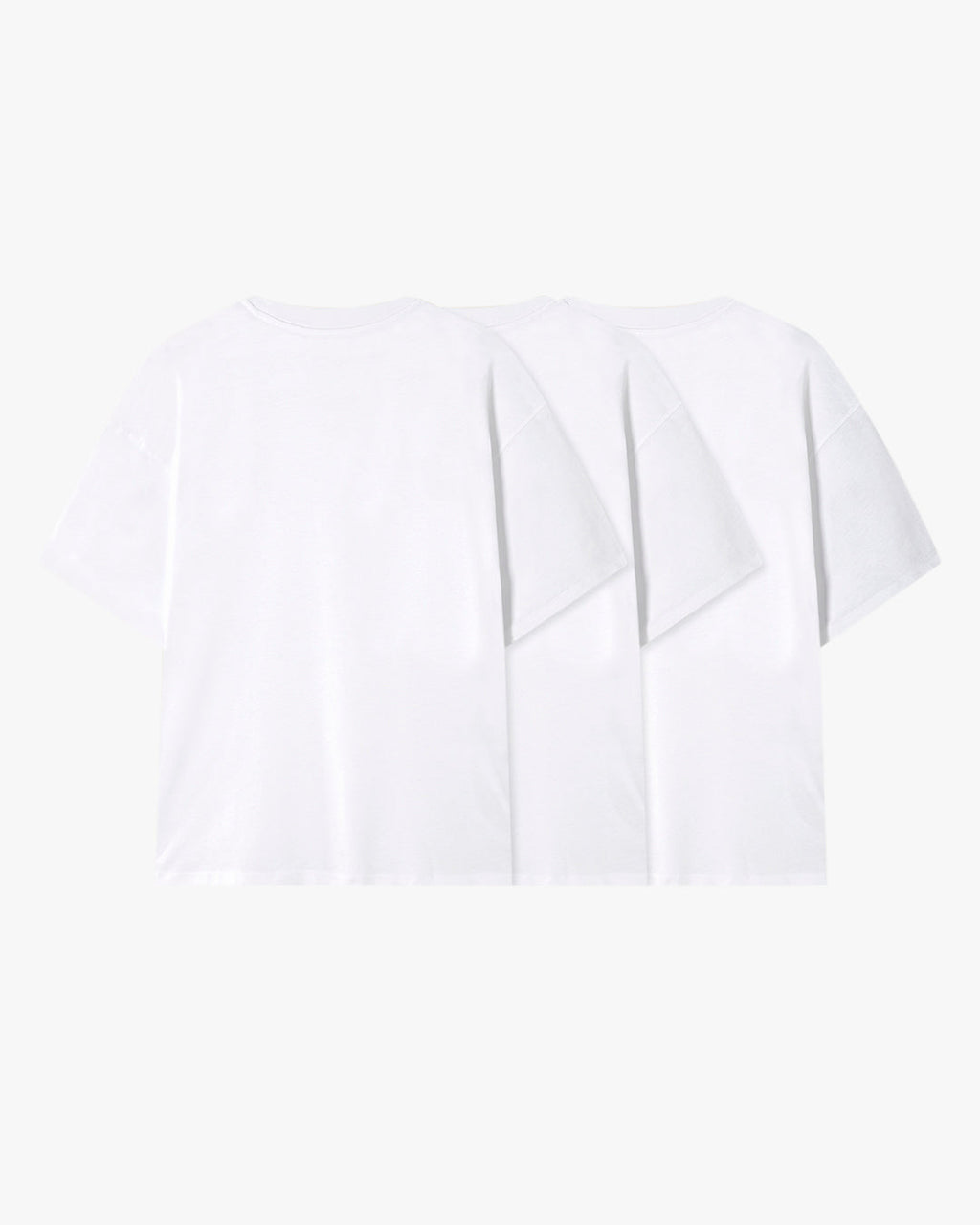 Basic Tee White 3xPack