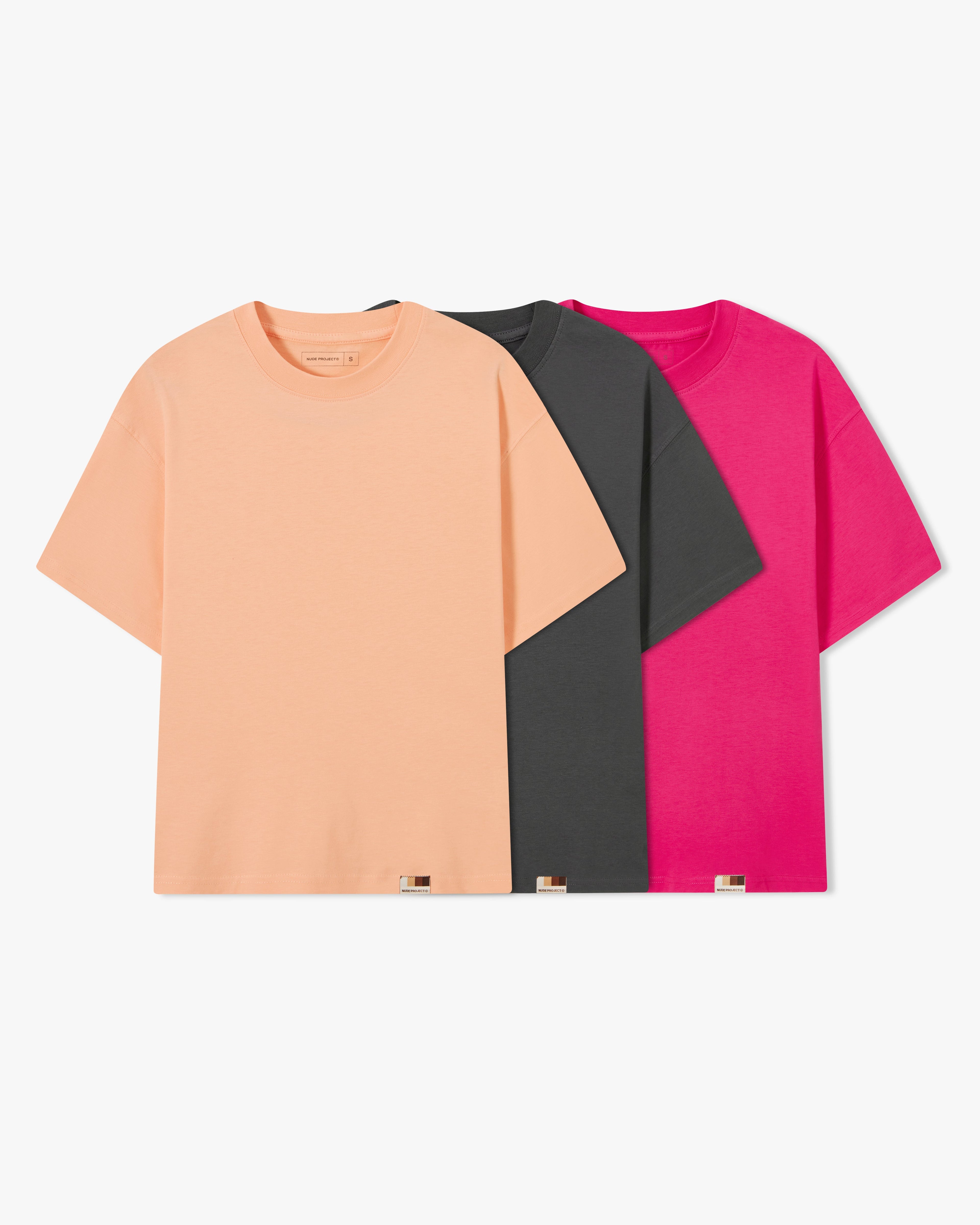 Pack De 3 Camisetas Summer Colors