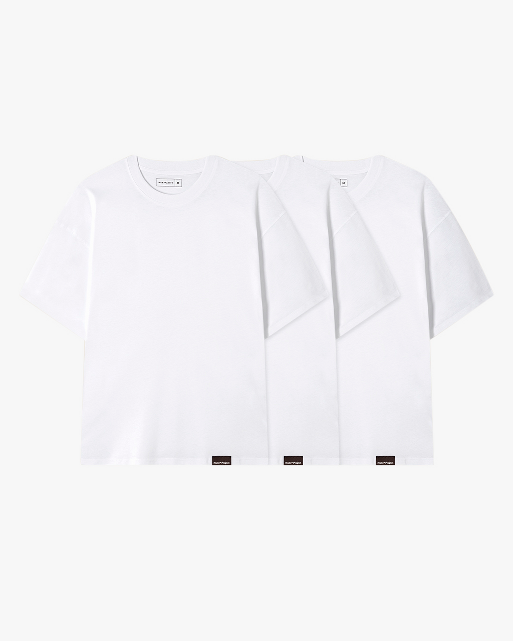 Basic Tee White 3xPack
