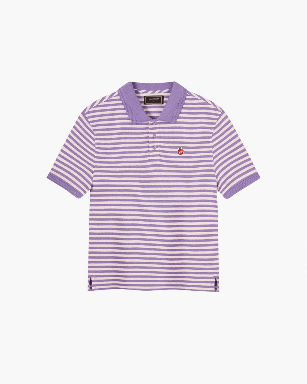 Polo Apple Crew Stripes Lila