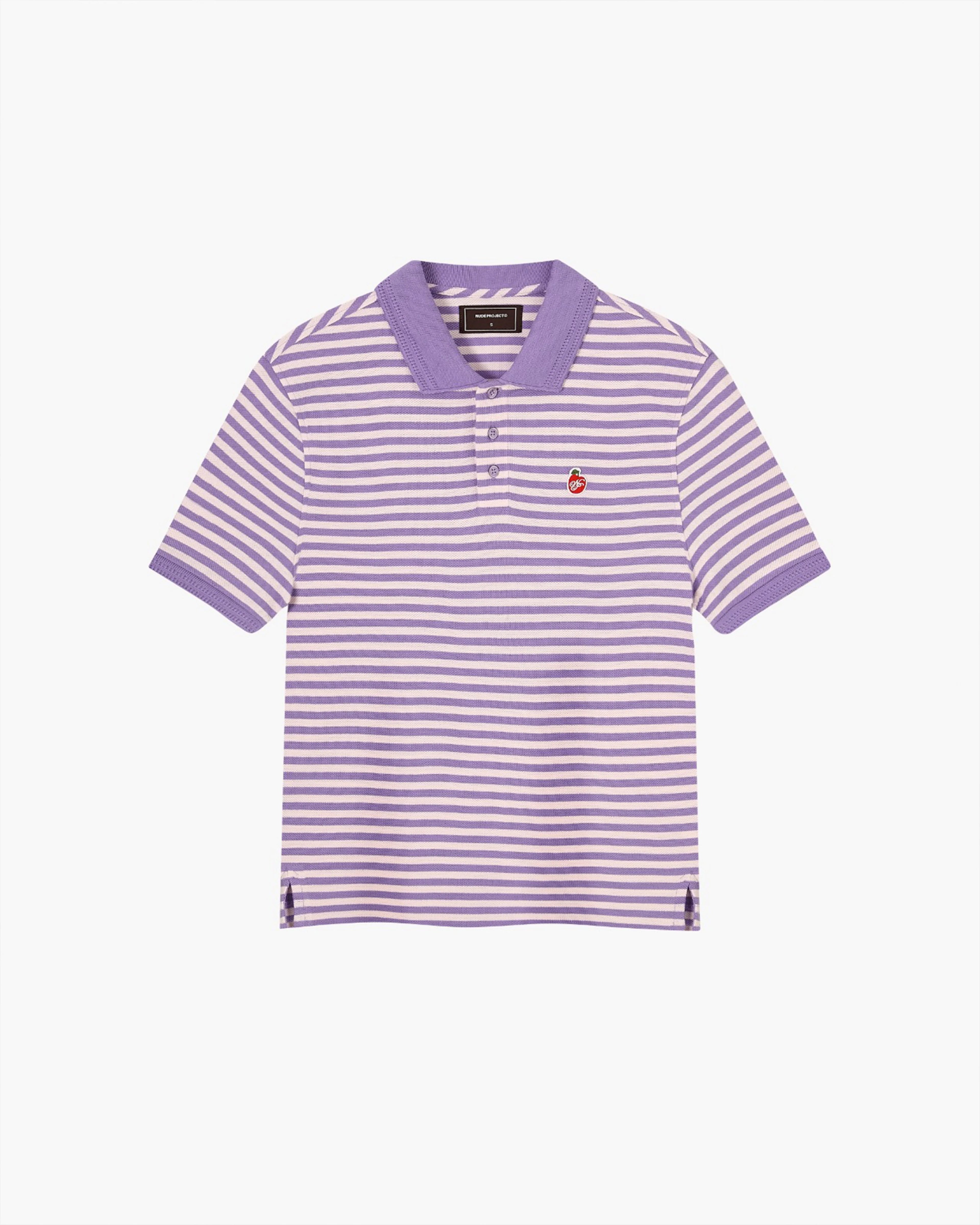 Polo Apple Crew Stripes Lila