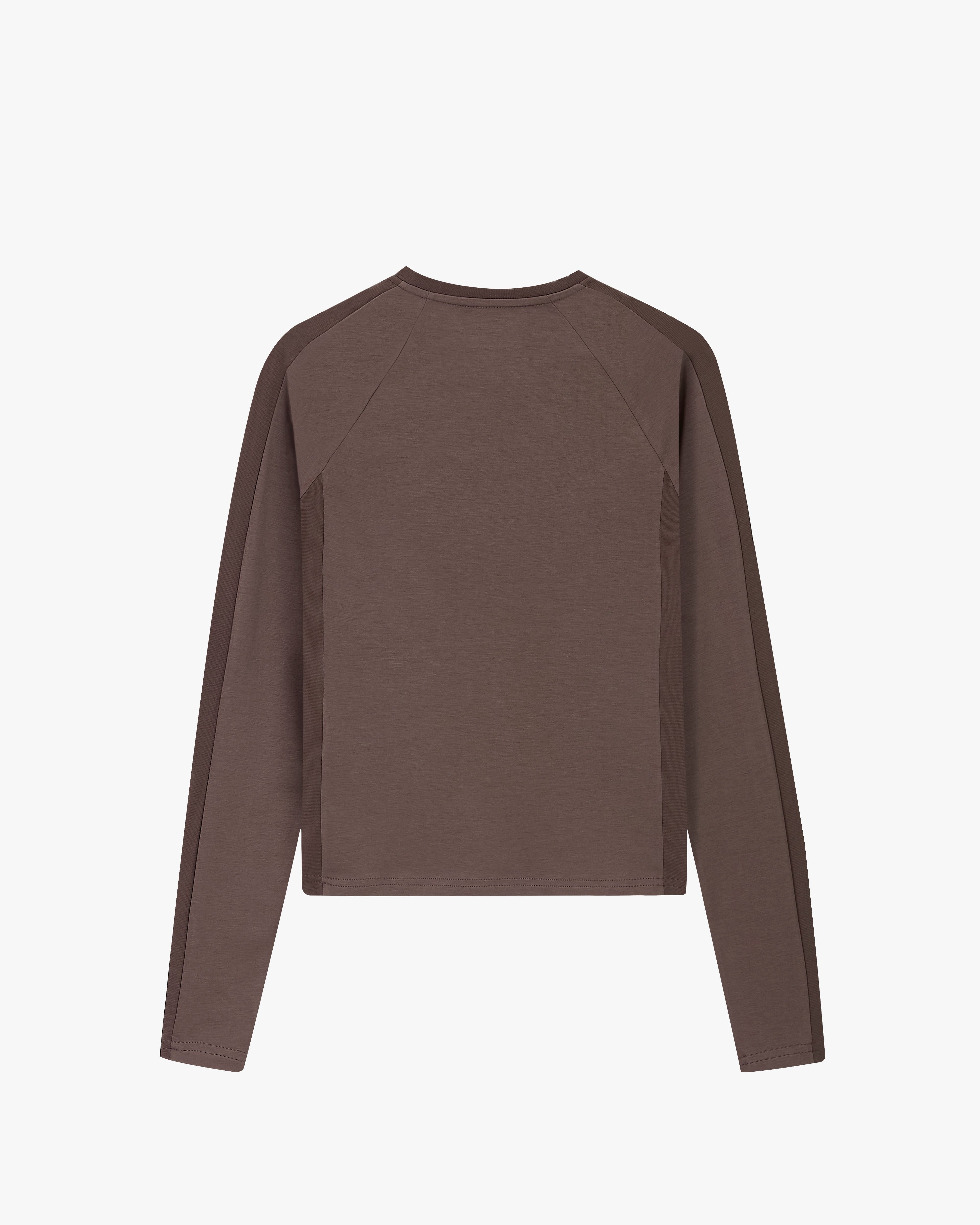 Tech Longsleeve Tee Brown