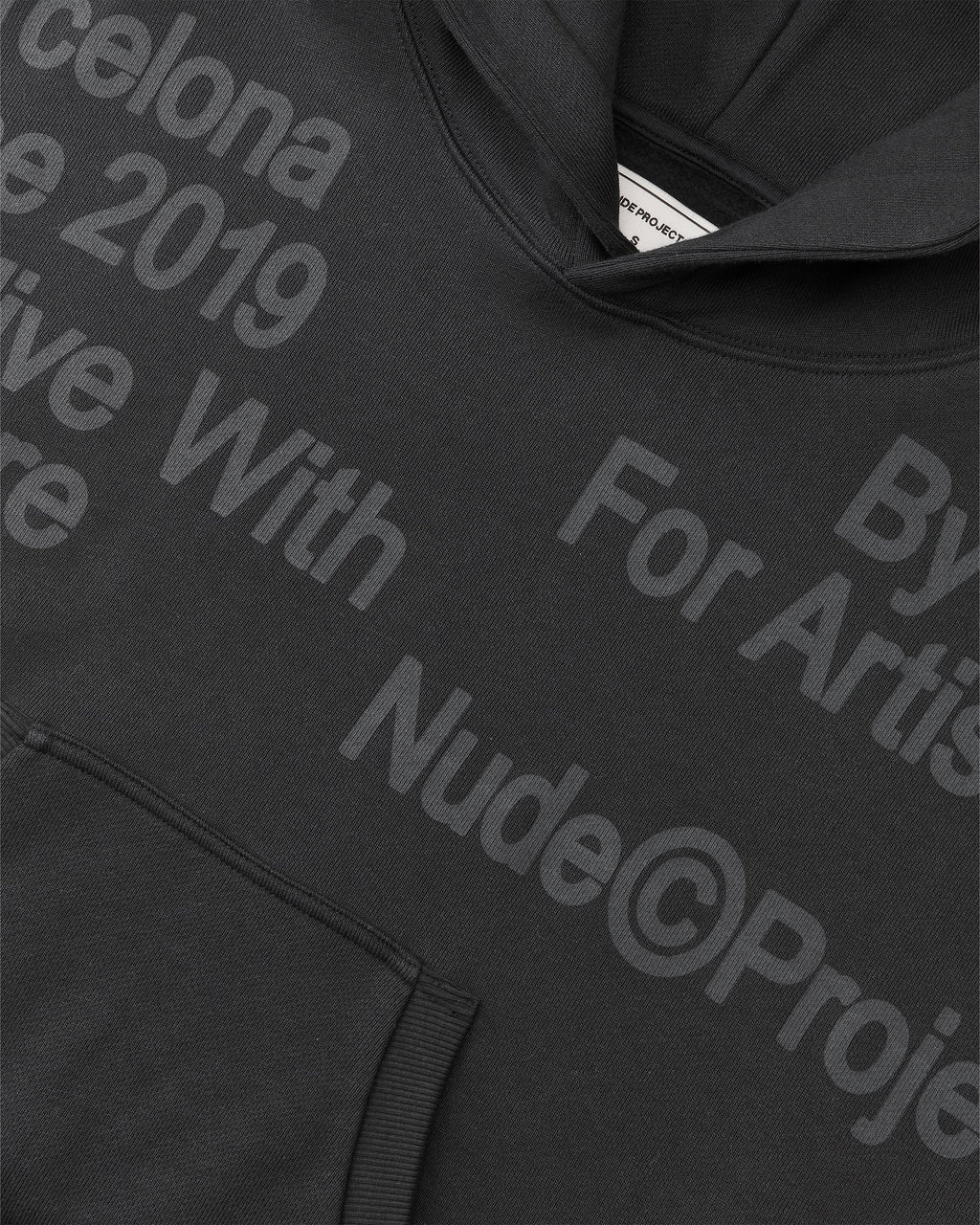 Location Boxy Hoodie Ash