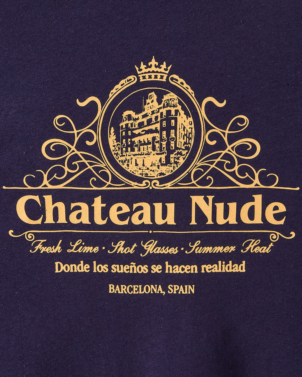Camiseta Chateau Azul Marino