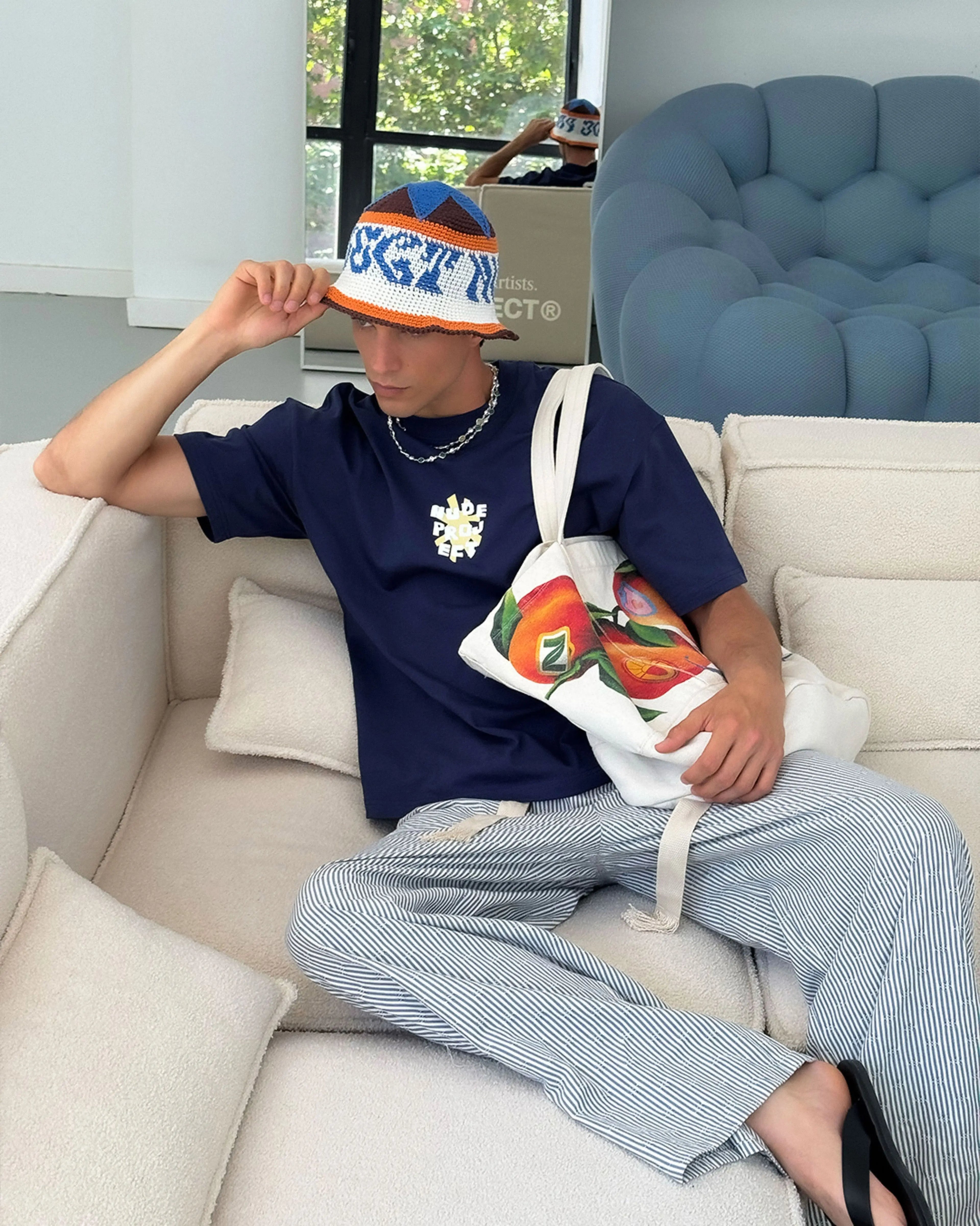 Camiseta Astro Azul Marino