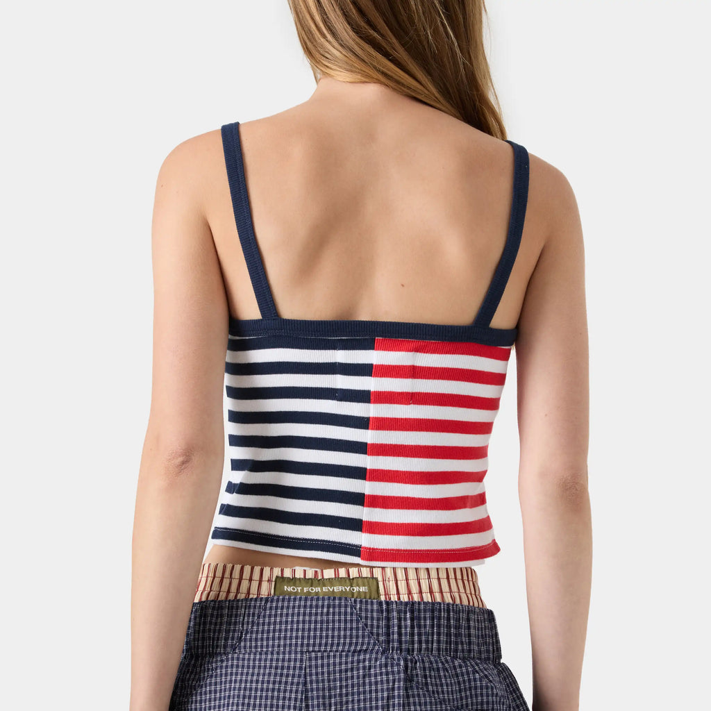 Nips Navy Tank Top