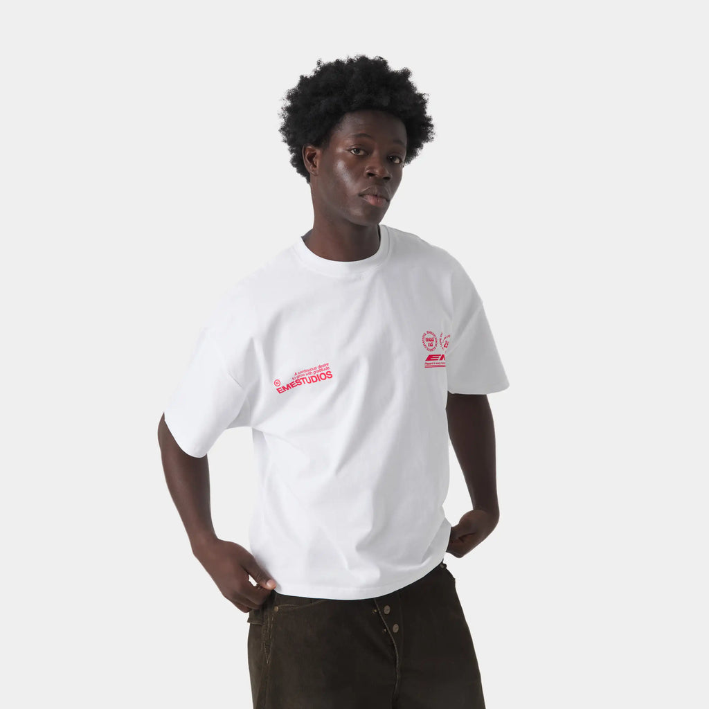 Stamp Pearl Oversized Tee