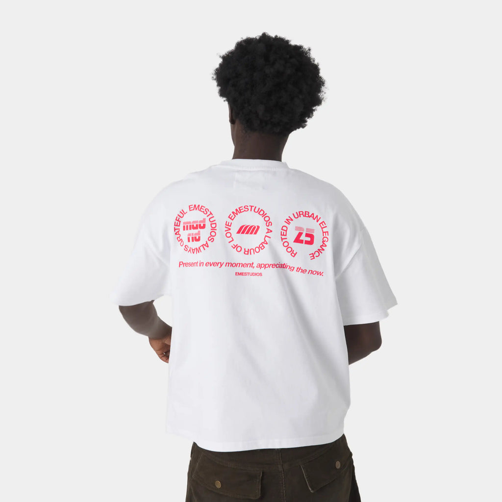 Stamp Pearl Oversized Tee