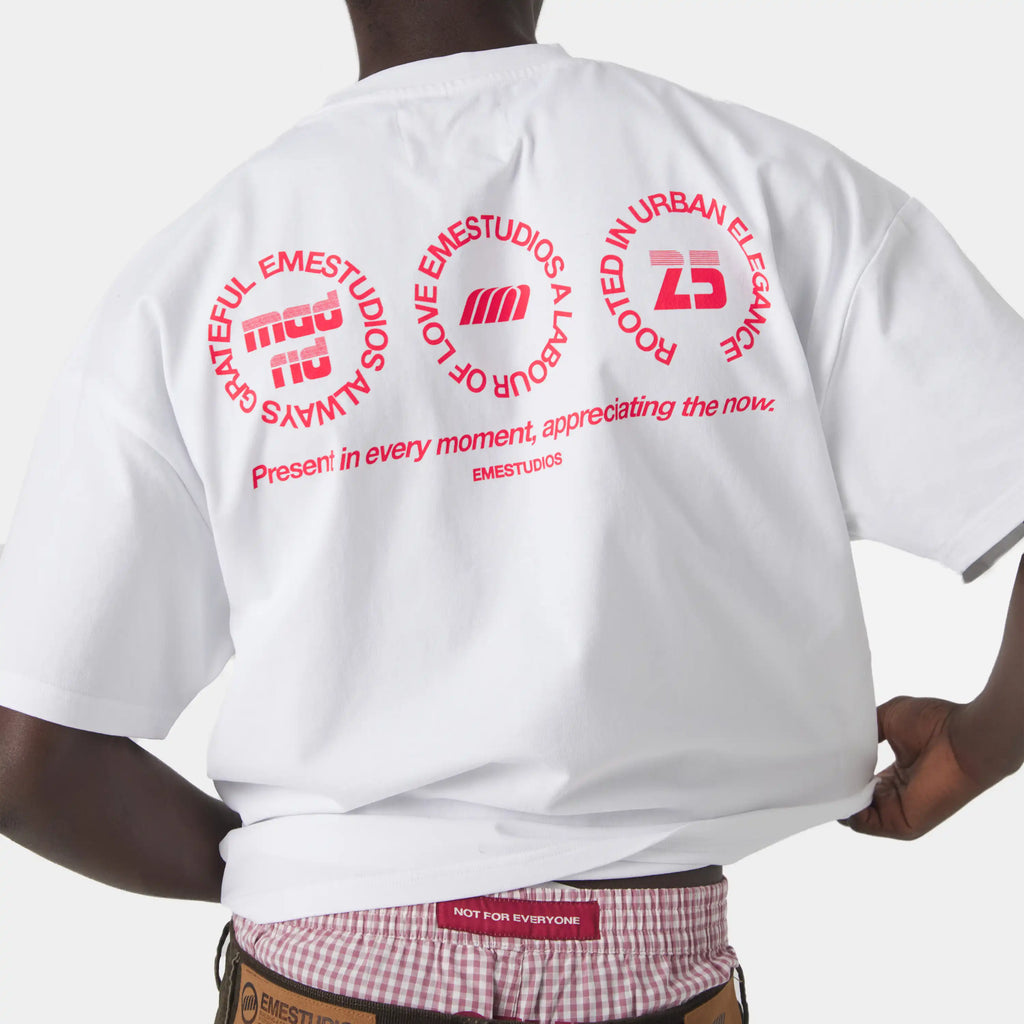 Stamp Pearl Oversized Tee