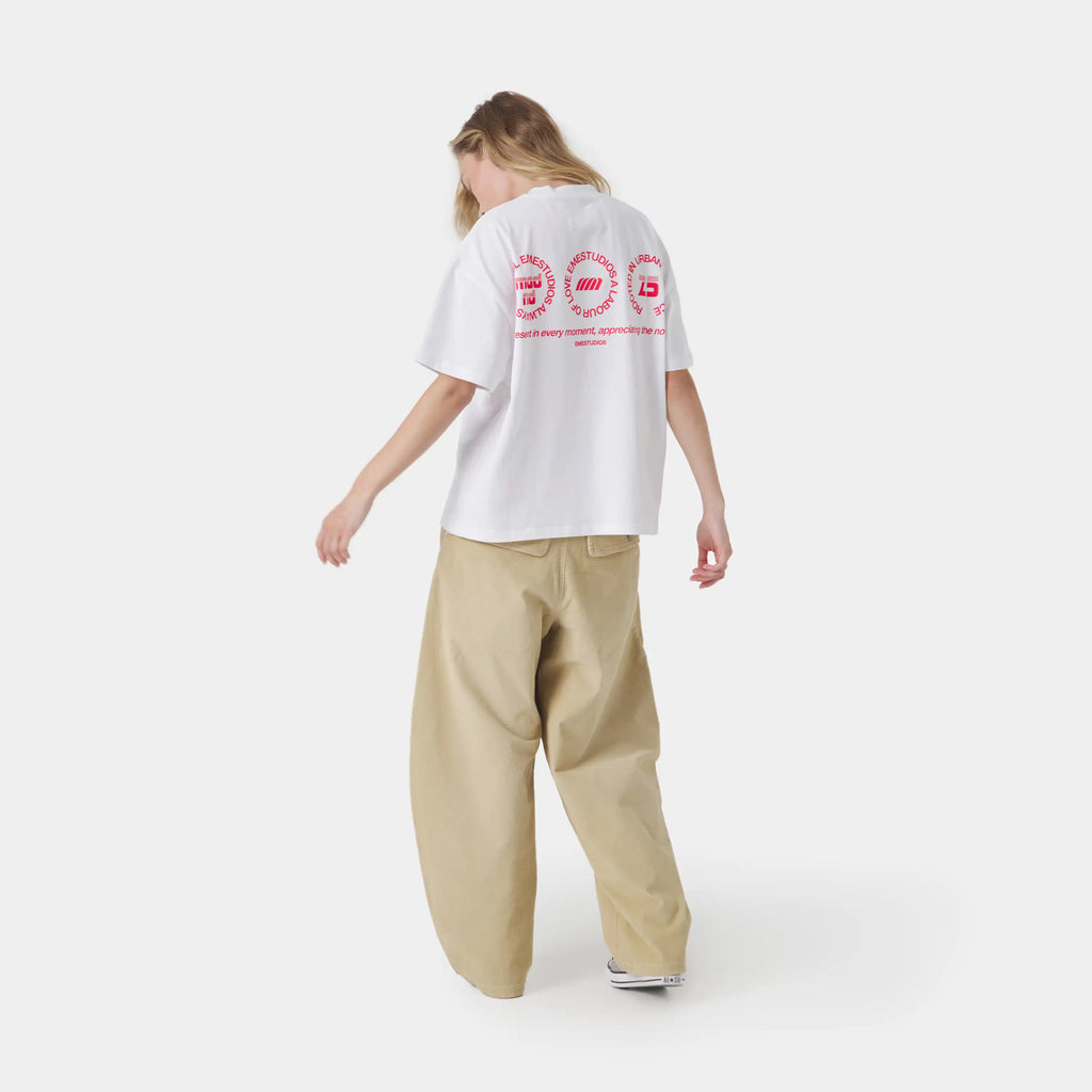 Stamp Pearl Oversized Tee