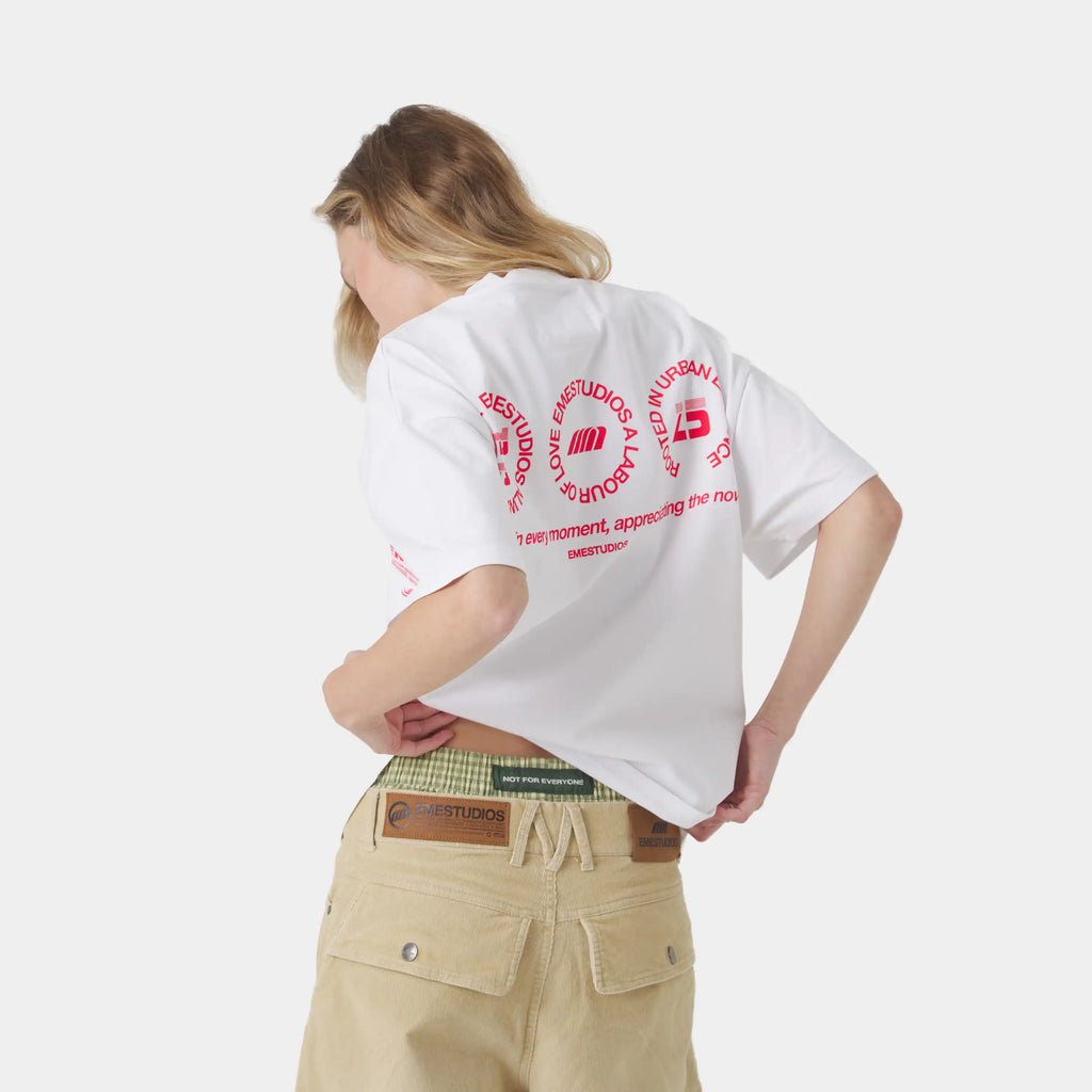 Stamp Pearl Oversized Tee