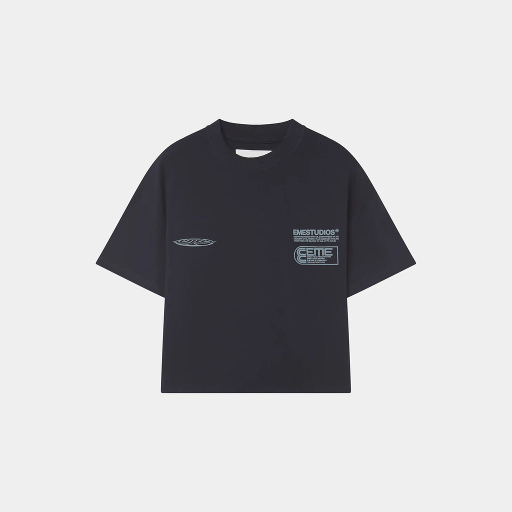 Rodeo Navy Oversized Tee