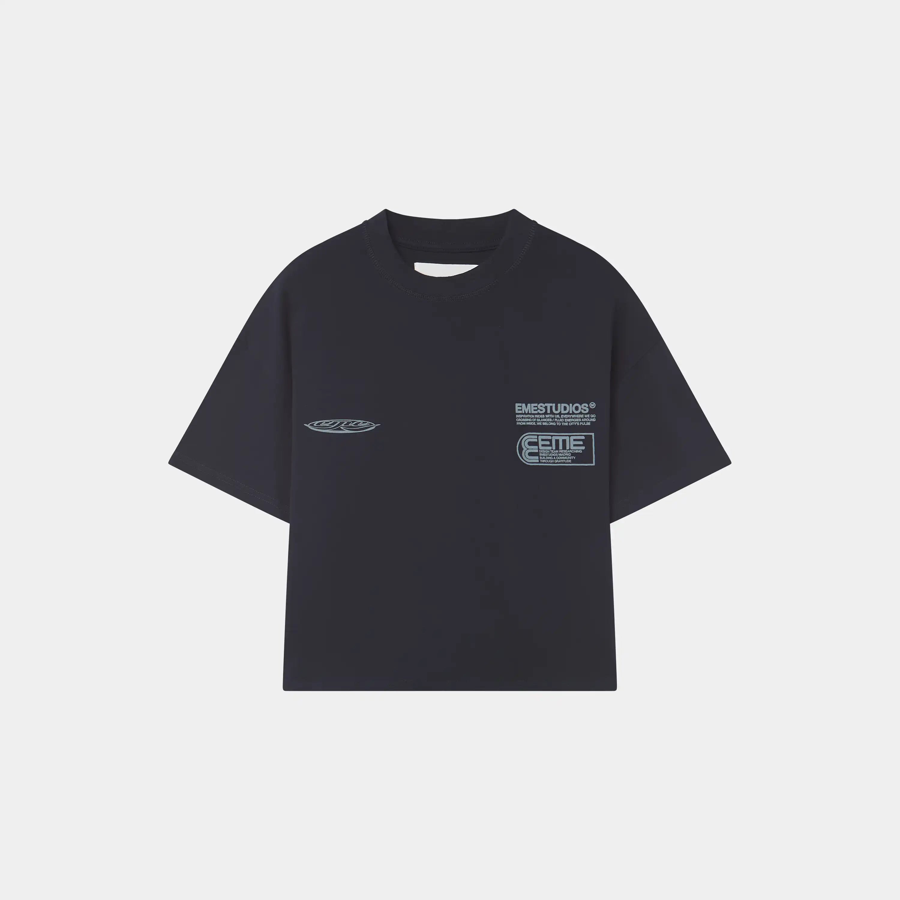 Rodeo Navy Oversized Tee