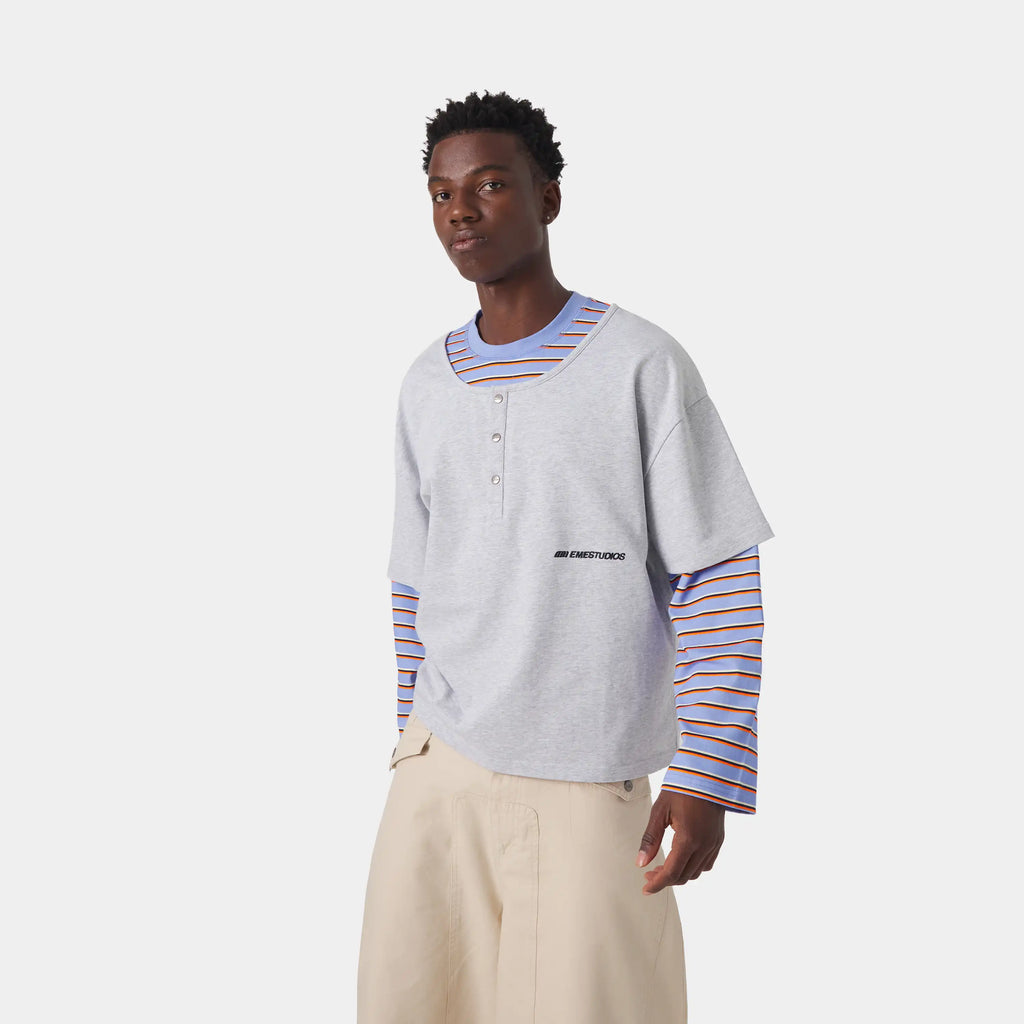 Double Collar Long Sleeve