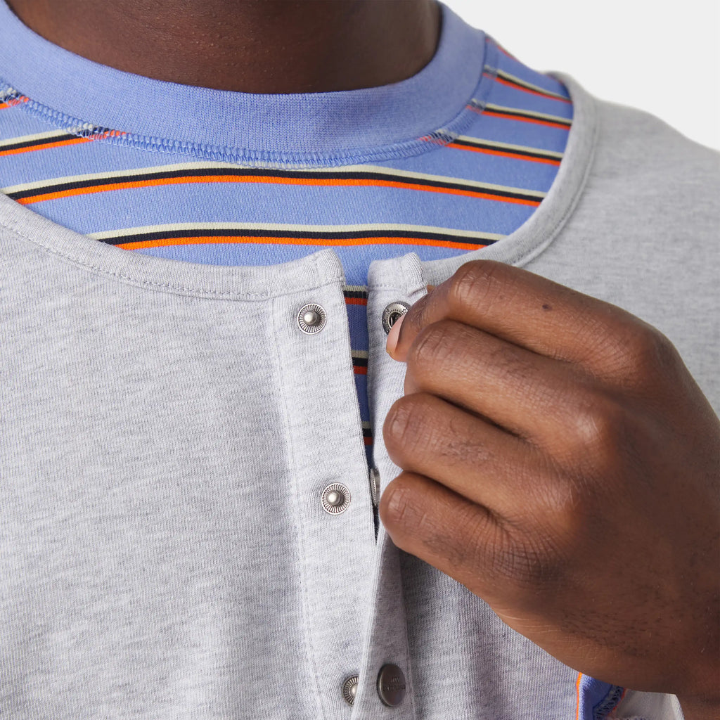 Double Collar Long Sleeve