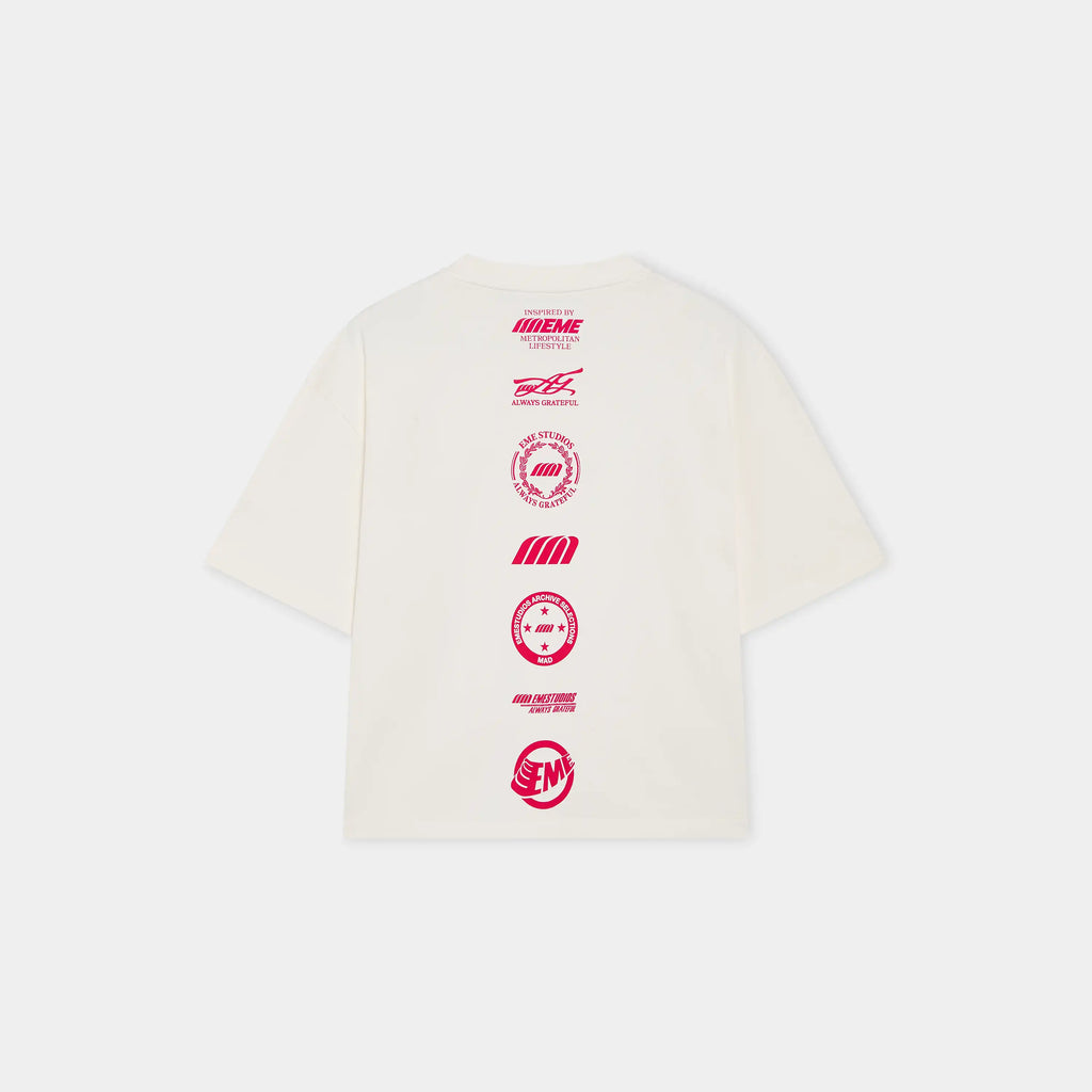 4 Star Off Sand Oversized Tee