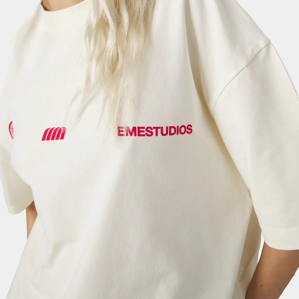 4 Star Off Sand Oversized Tee