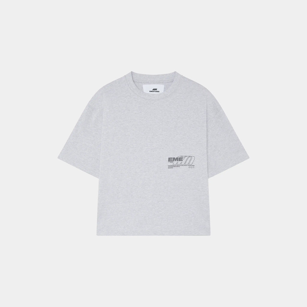 Breath Heather Grey Oversized Tee
