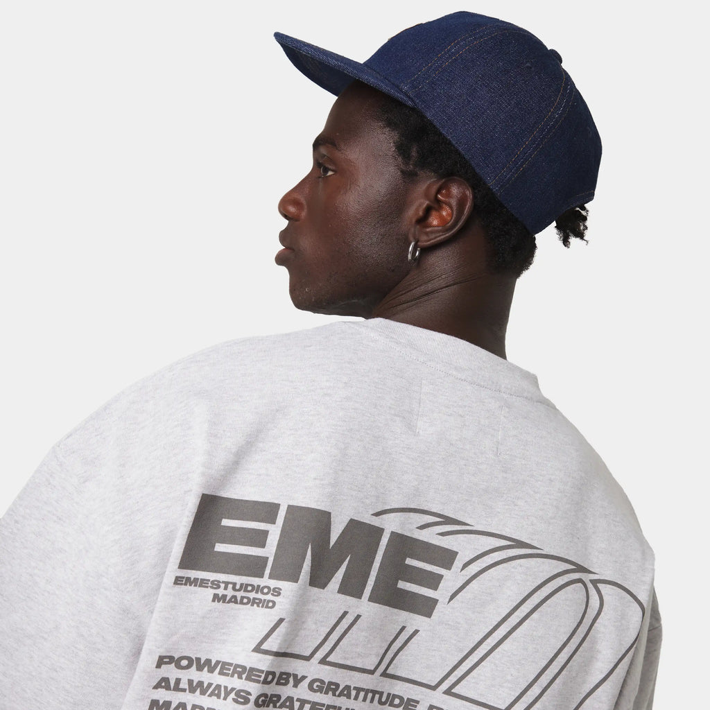 Breath Heather Grey Oversized Tee