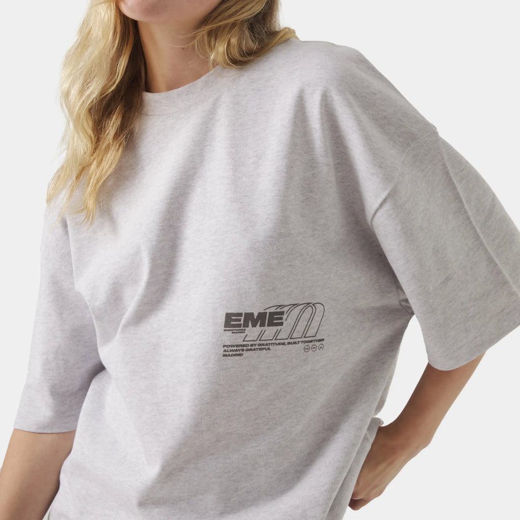 Breath Heather Grey Oversized Tee