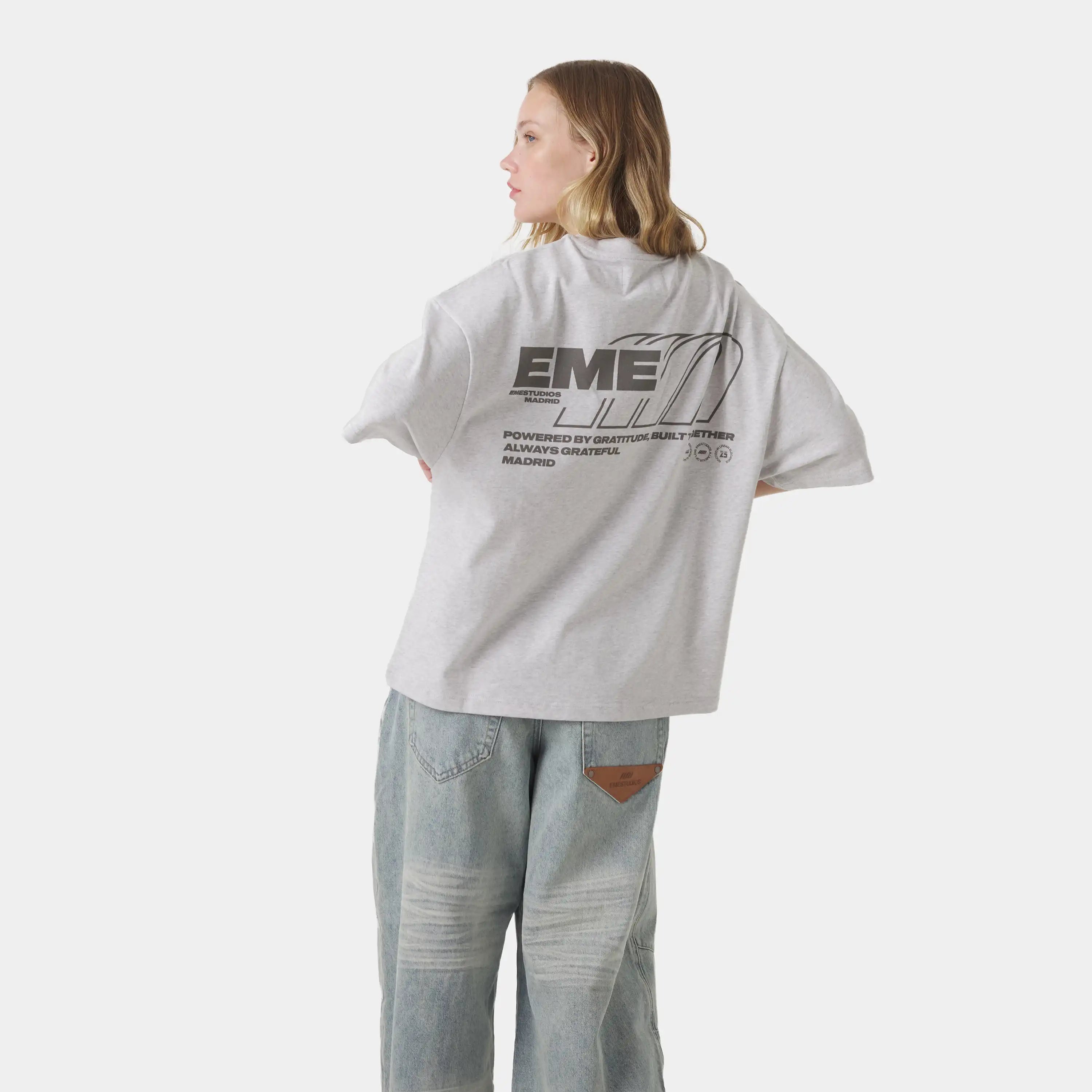 Breath Heather Grey Oversized Tee